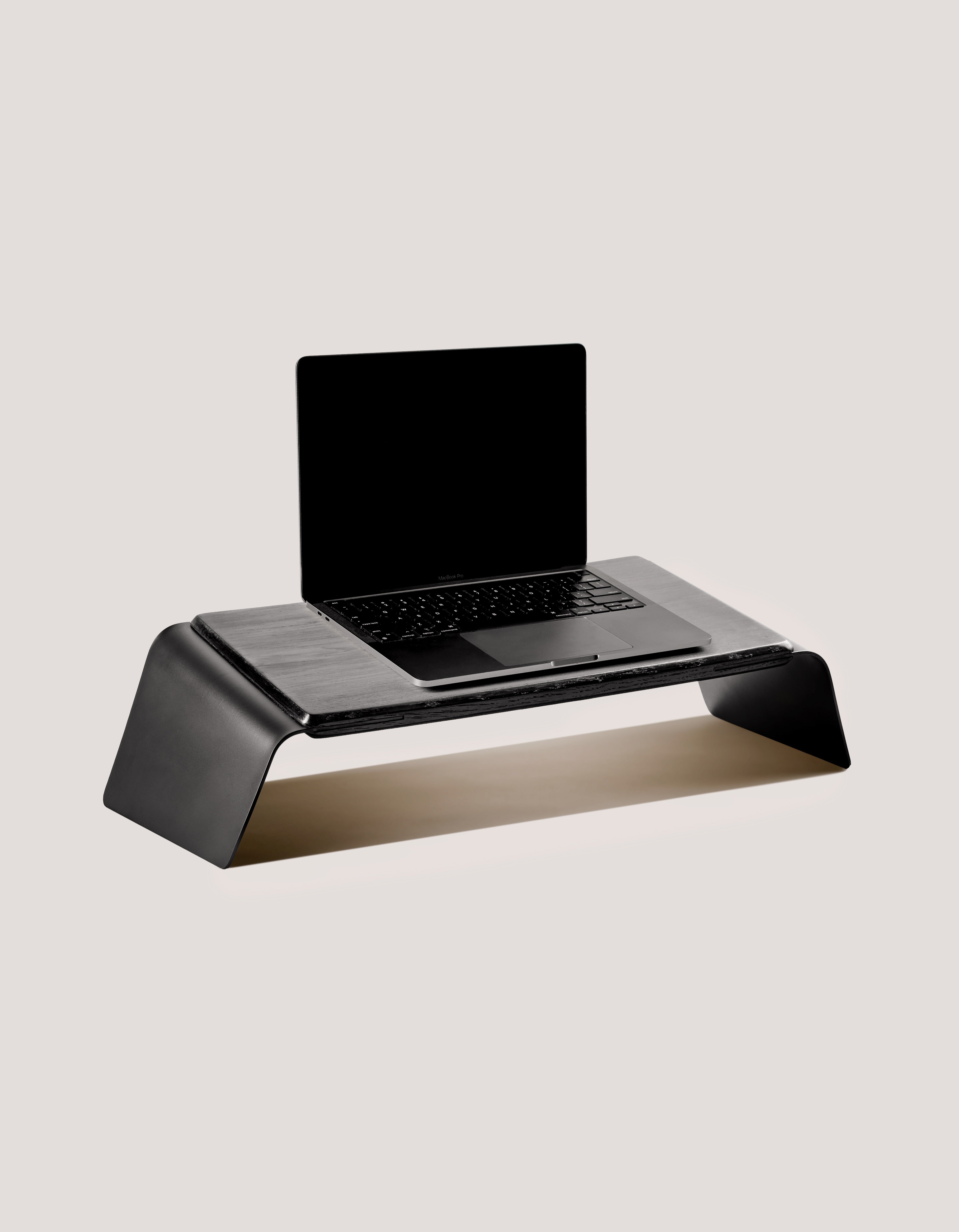 Black laptop deals stand