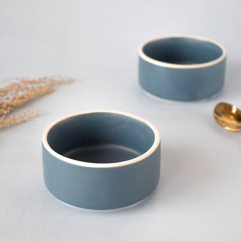 Berlin Blue Vegetable / Dessert Bowl - Small (Set of 2)