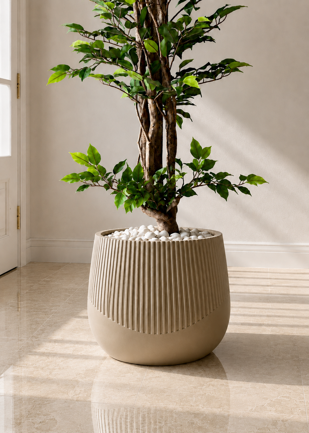 Cassan Planters - Beige