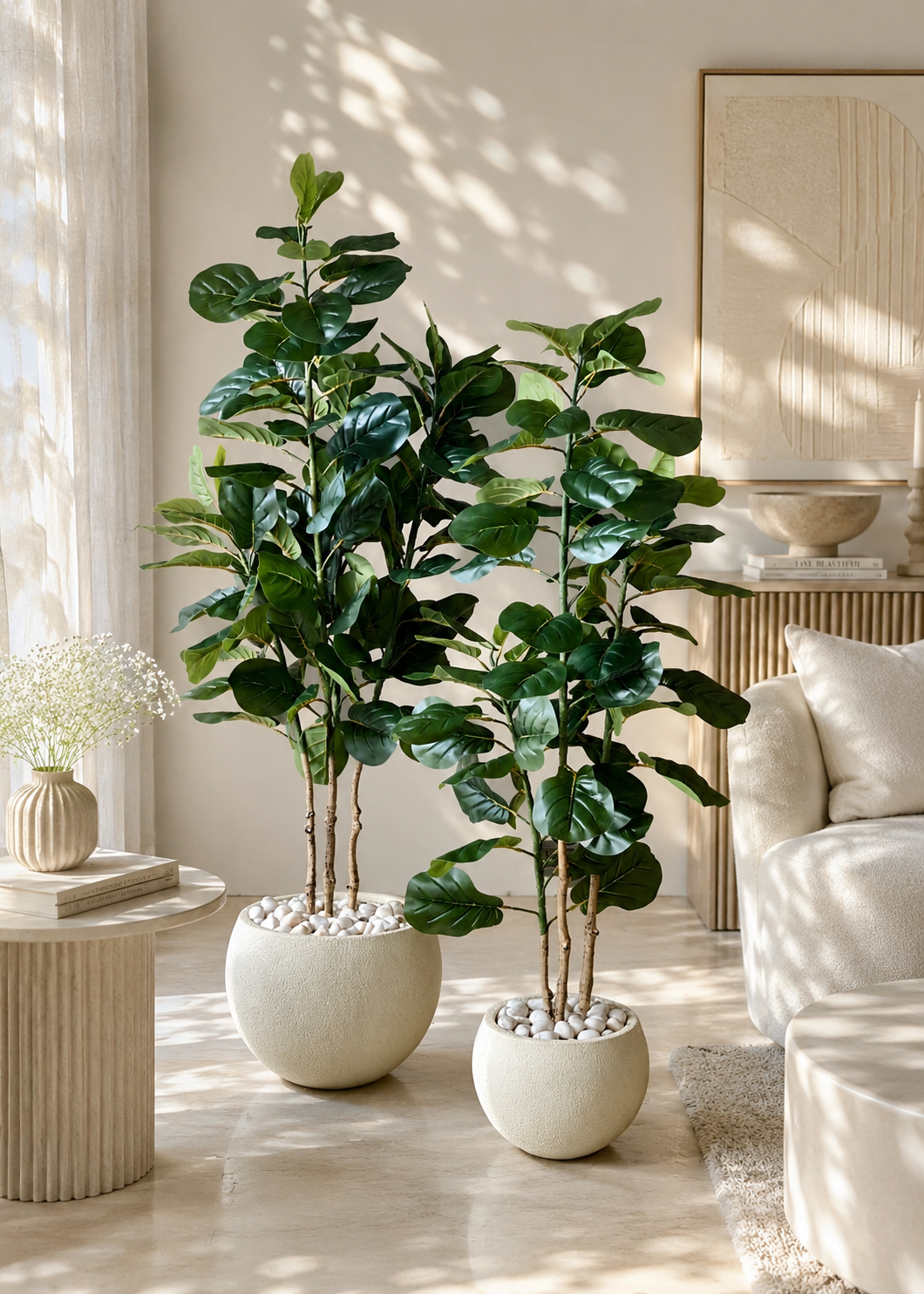Artificial Fiddle Leaf Fig Tree - 6 Feet