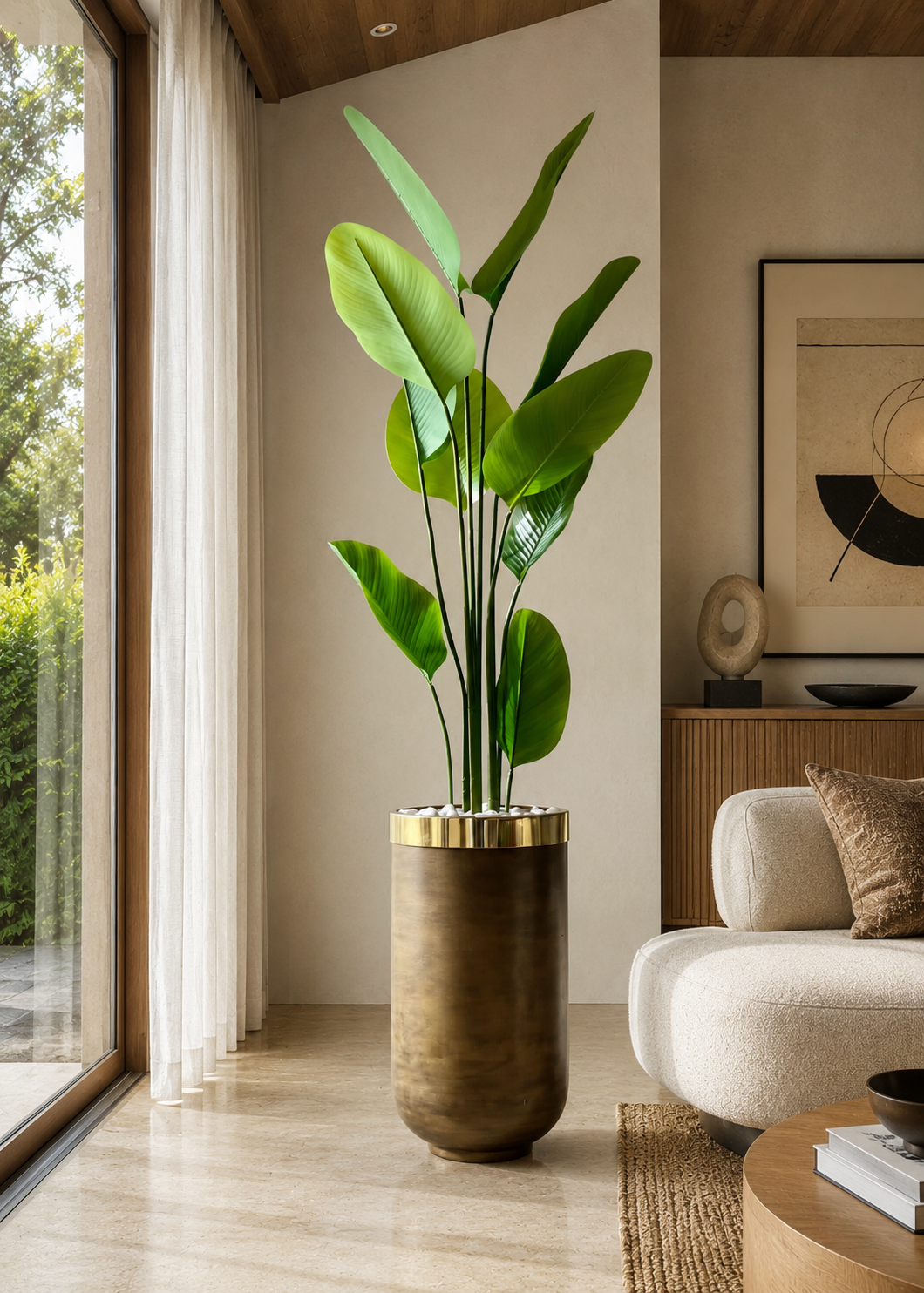 Minsk Planters - Antique Brown