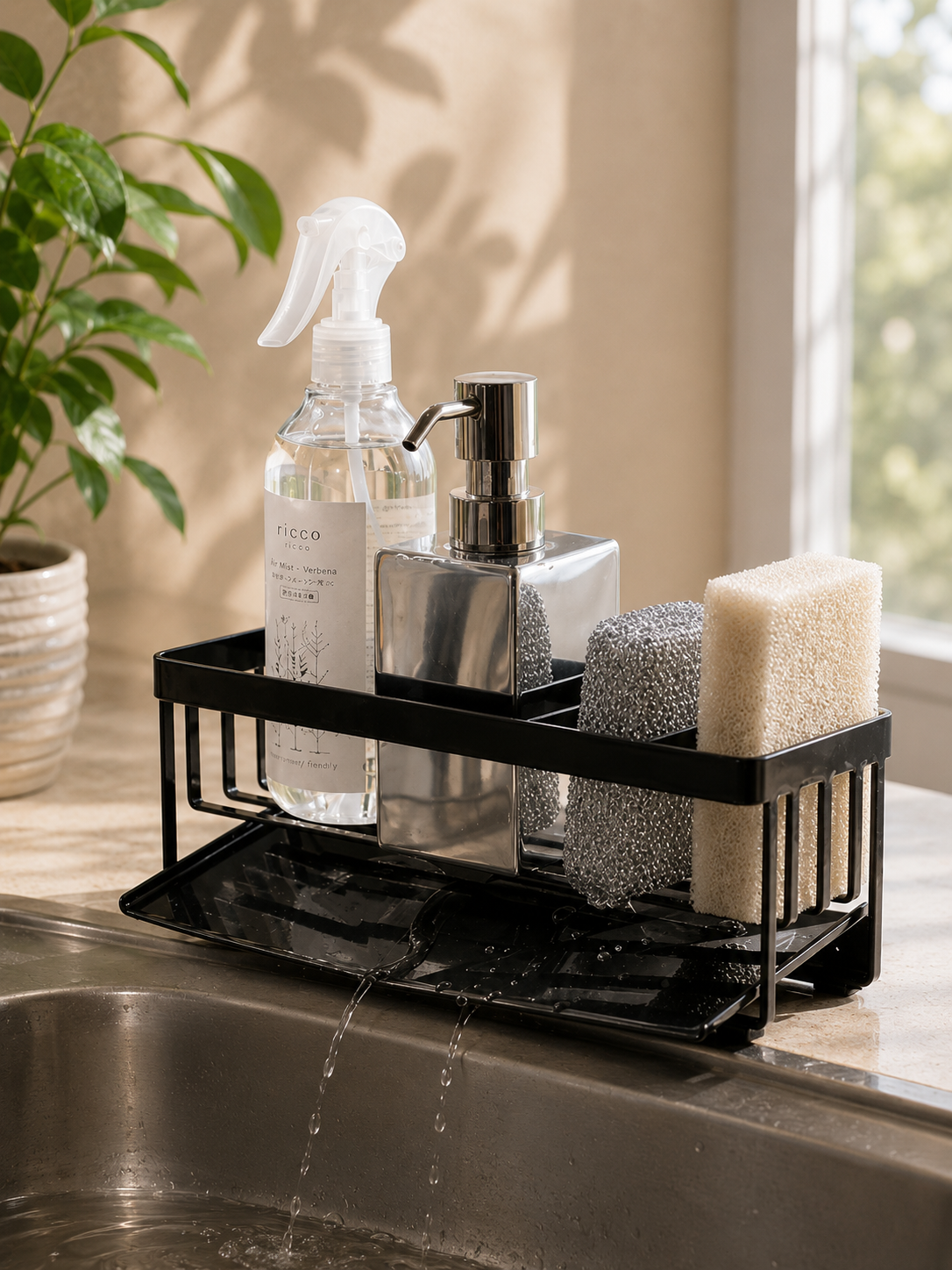 Sponge Holder - Black