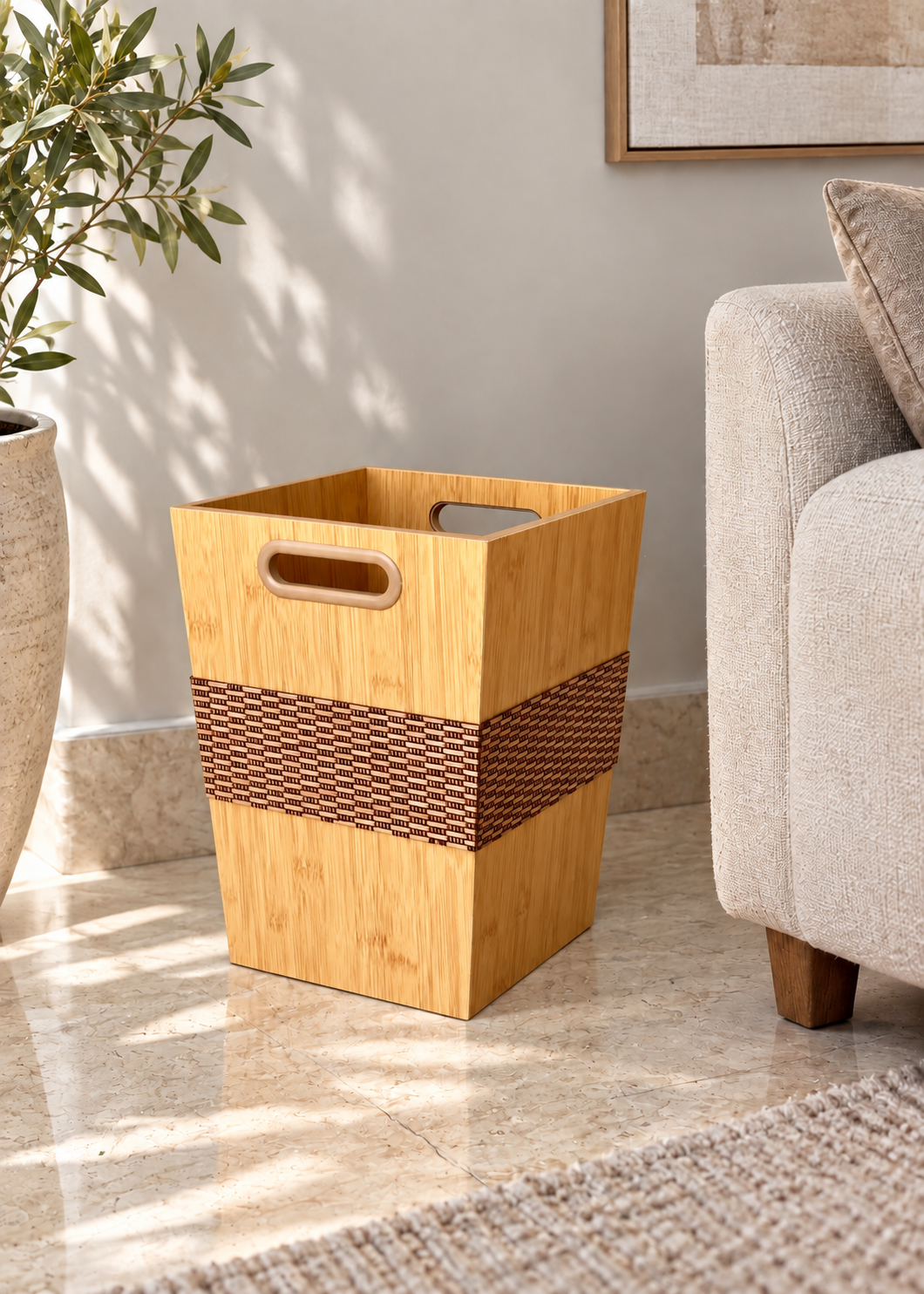 Geneva Wooden Dustbin