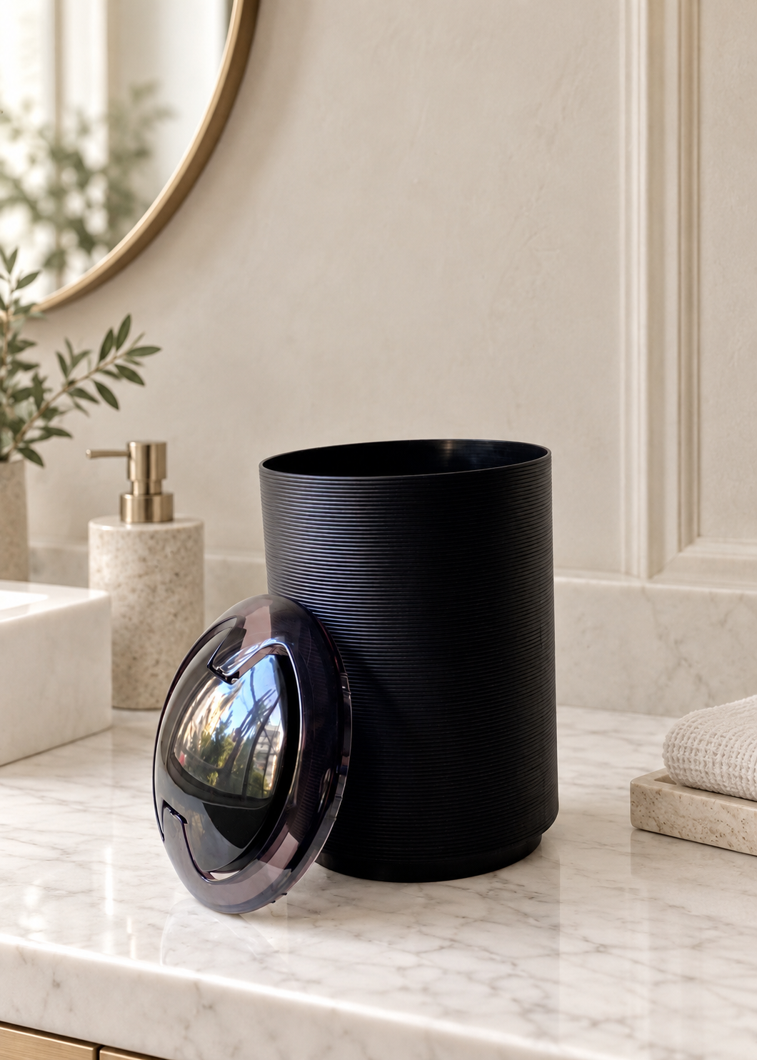 Black Luxe Bath Set