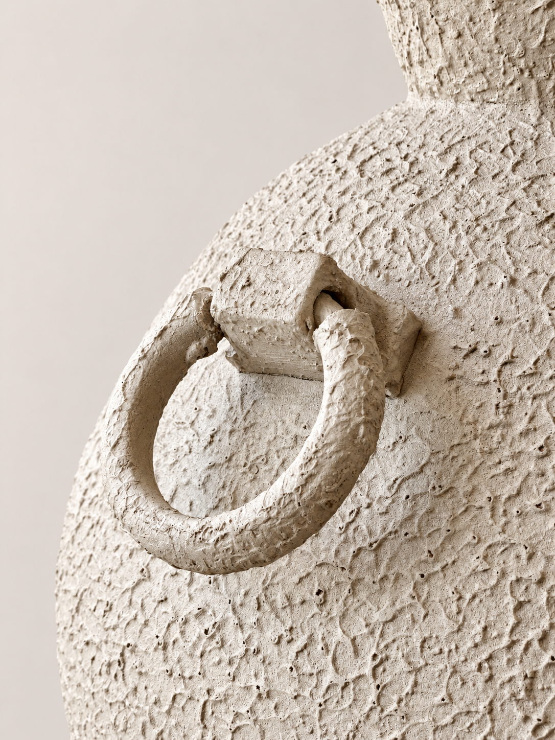Claystone Amphora Planter - Beige