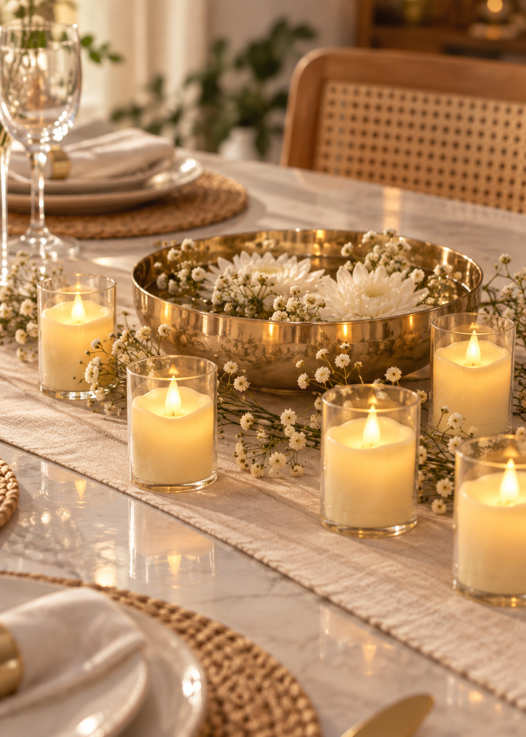 Imperial Glow LED Candle - Medium (Set of 12)