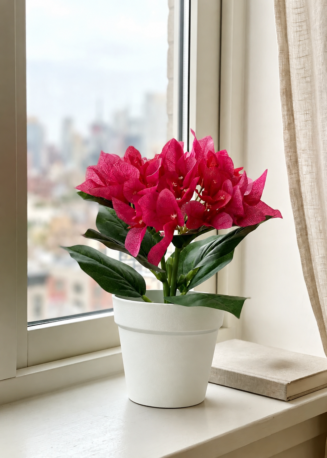 Artificial Pink Bougainvillea Plant