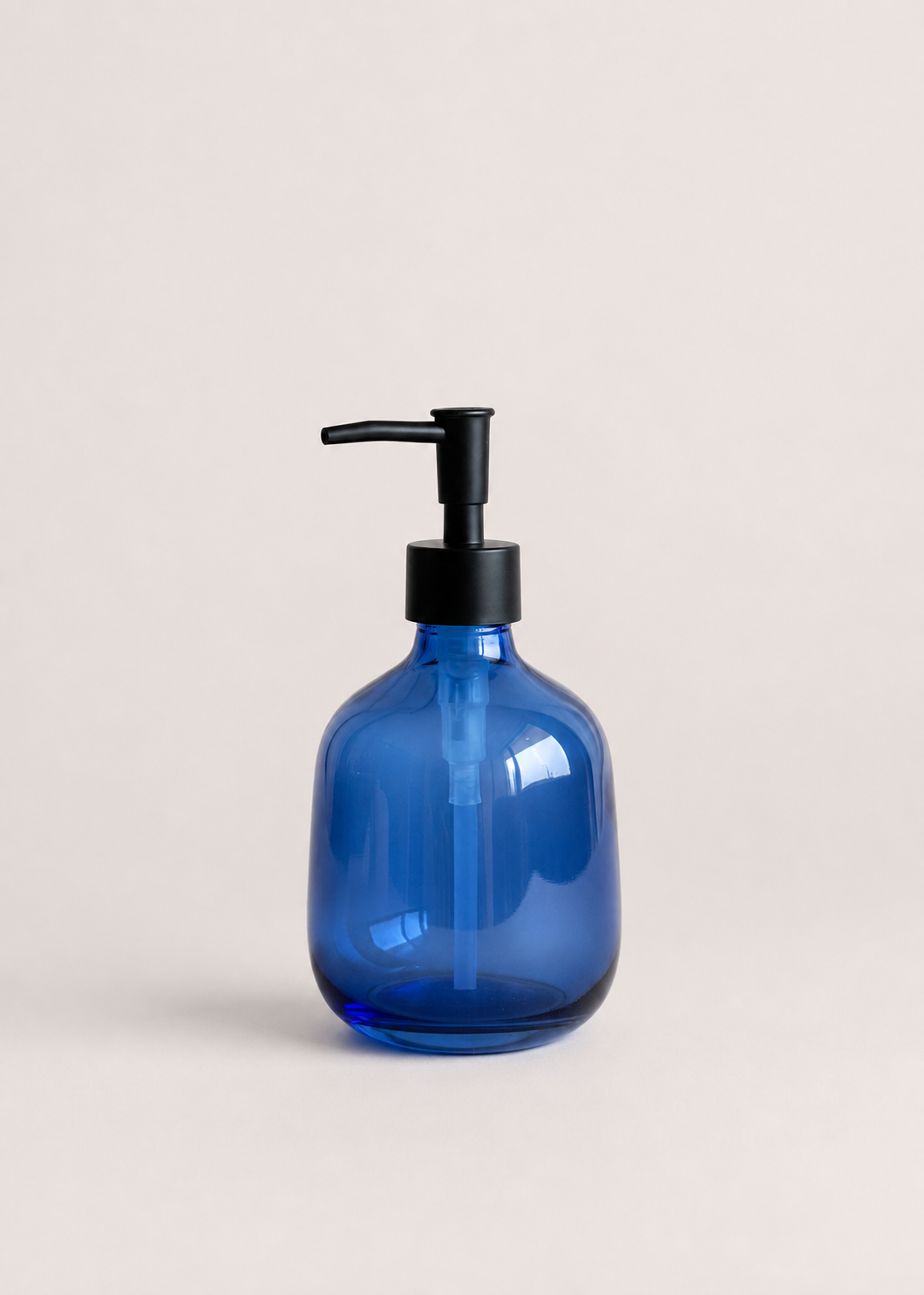 Indigo Glass Dispenser