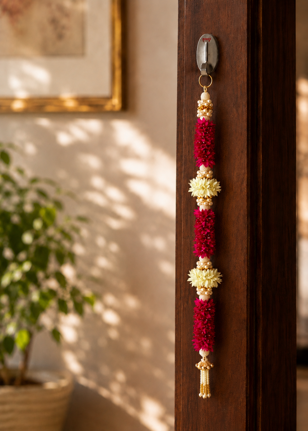 Gulmohar Floral Hanging Garland - Set of 2