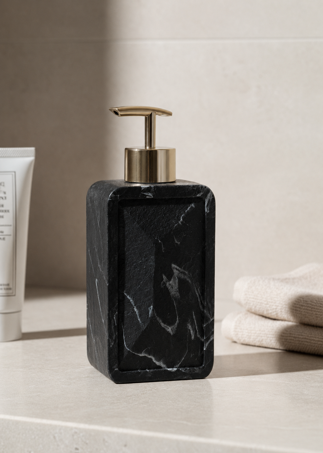 Casa Bathroom Dispenser - Black