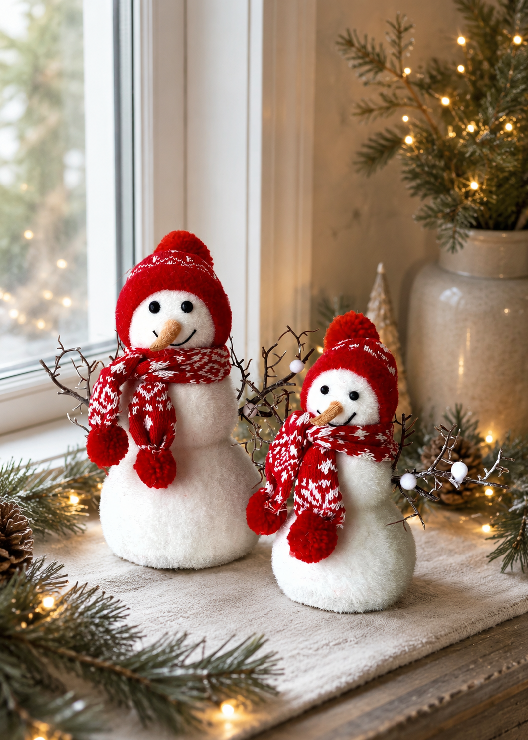Jolly Winter Snowman - Medium