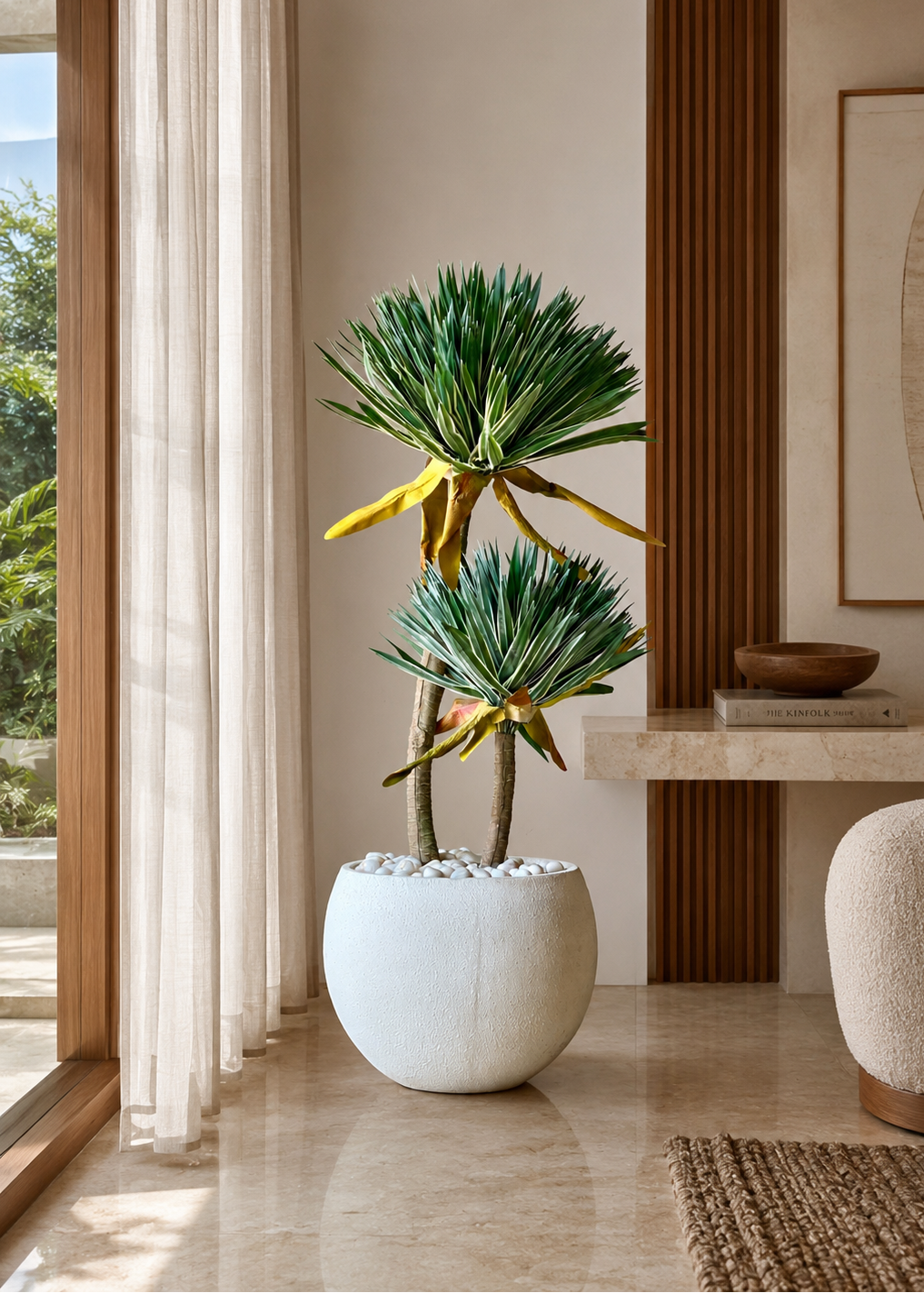 Artificial Desert Yucca Plant - 4 Feet