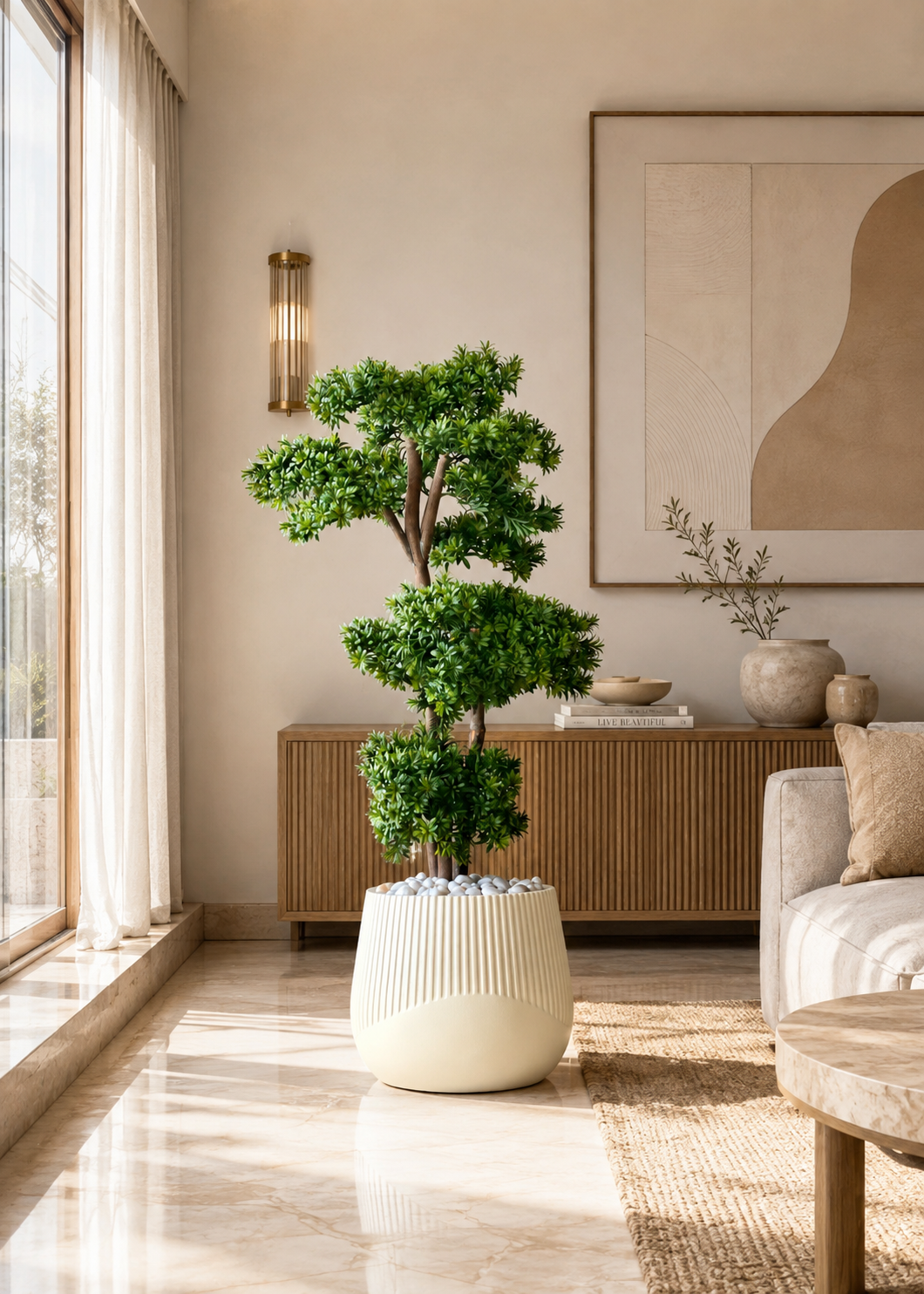 Artificial Pine Plant - 4 Feet