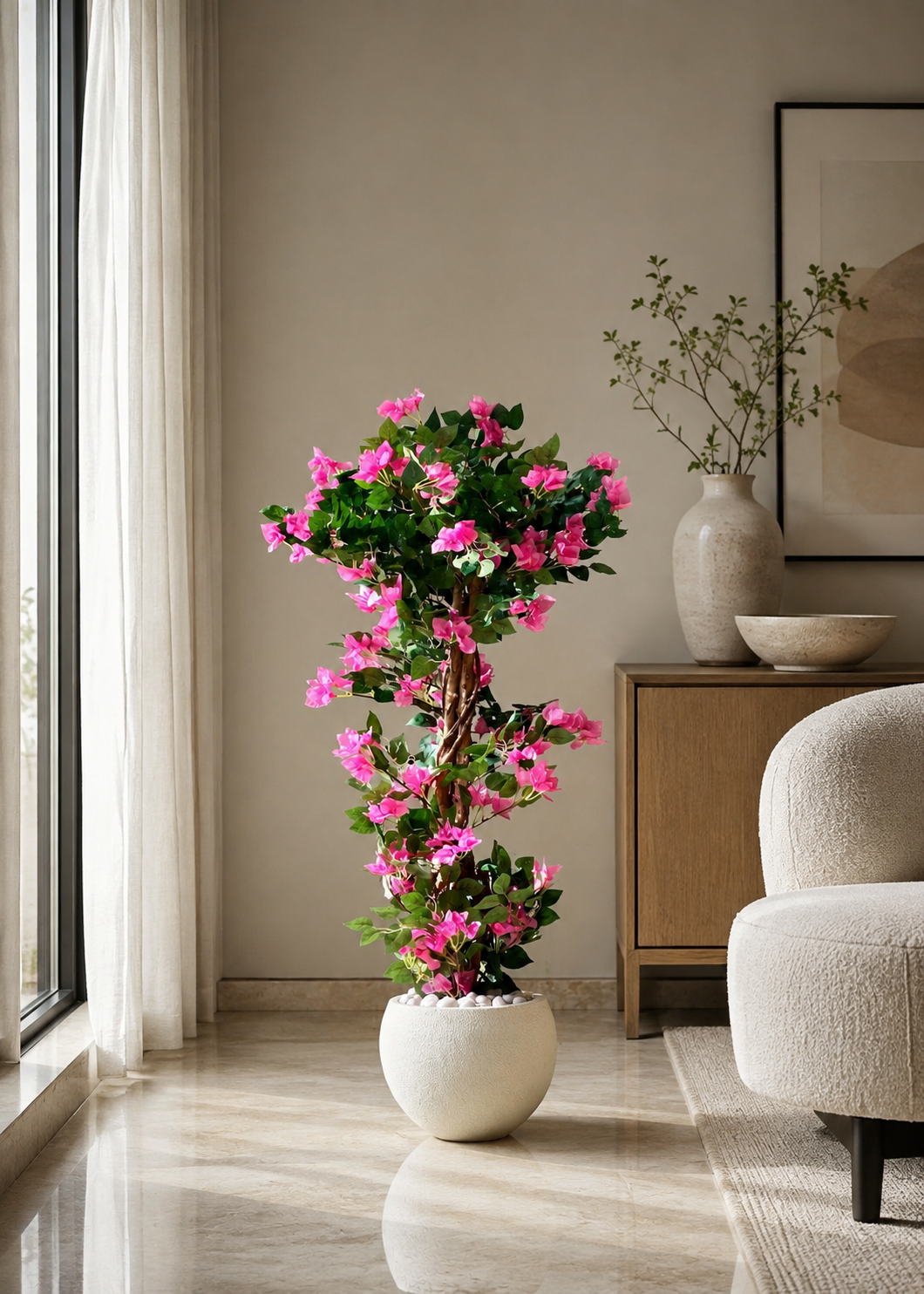 Artificial Island Bougainvillea Plant - 4 Feet