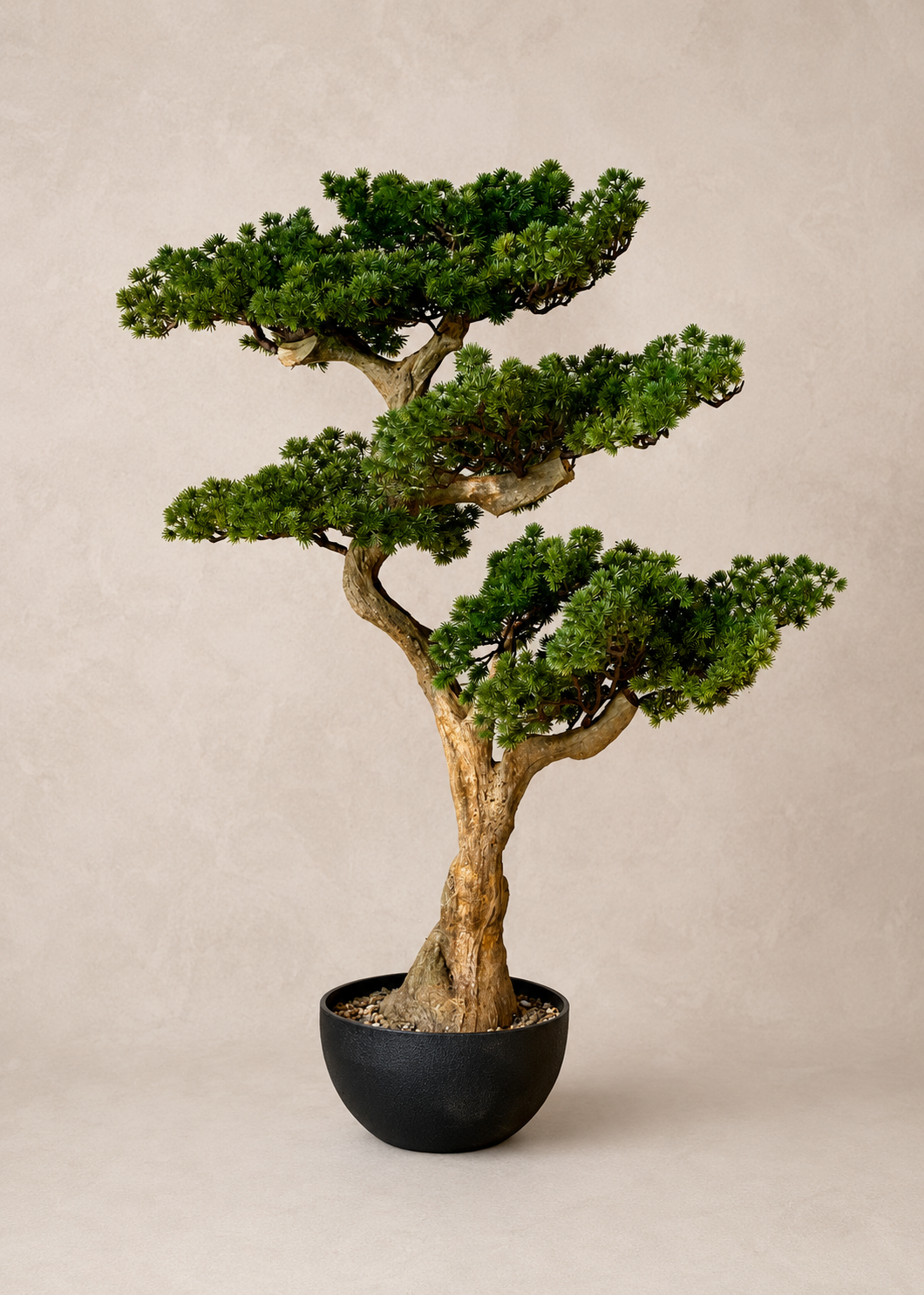 Artificial Zen Bonsai Plant - 3.5 Feet