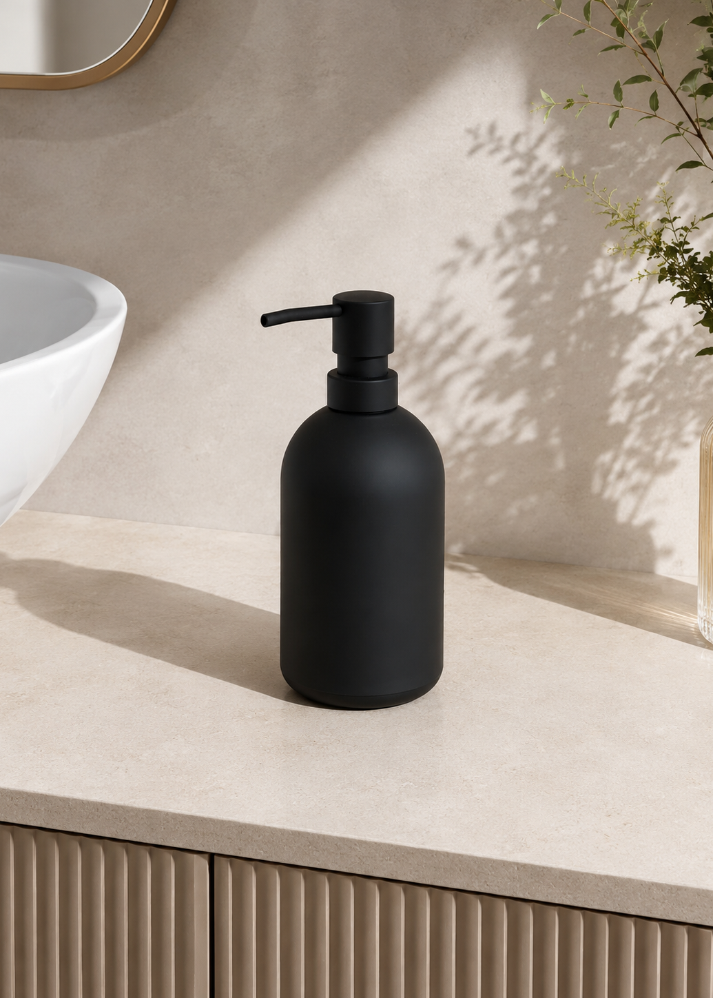 Nox Bathroom Dispenser - Black