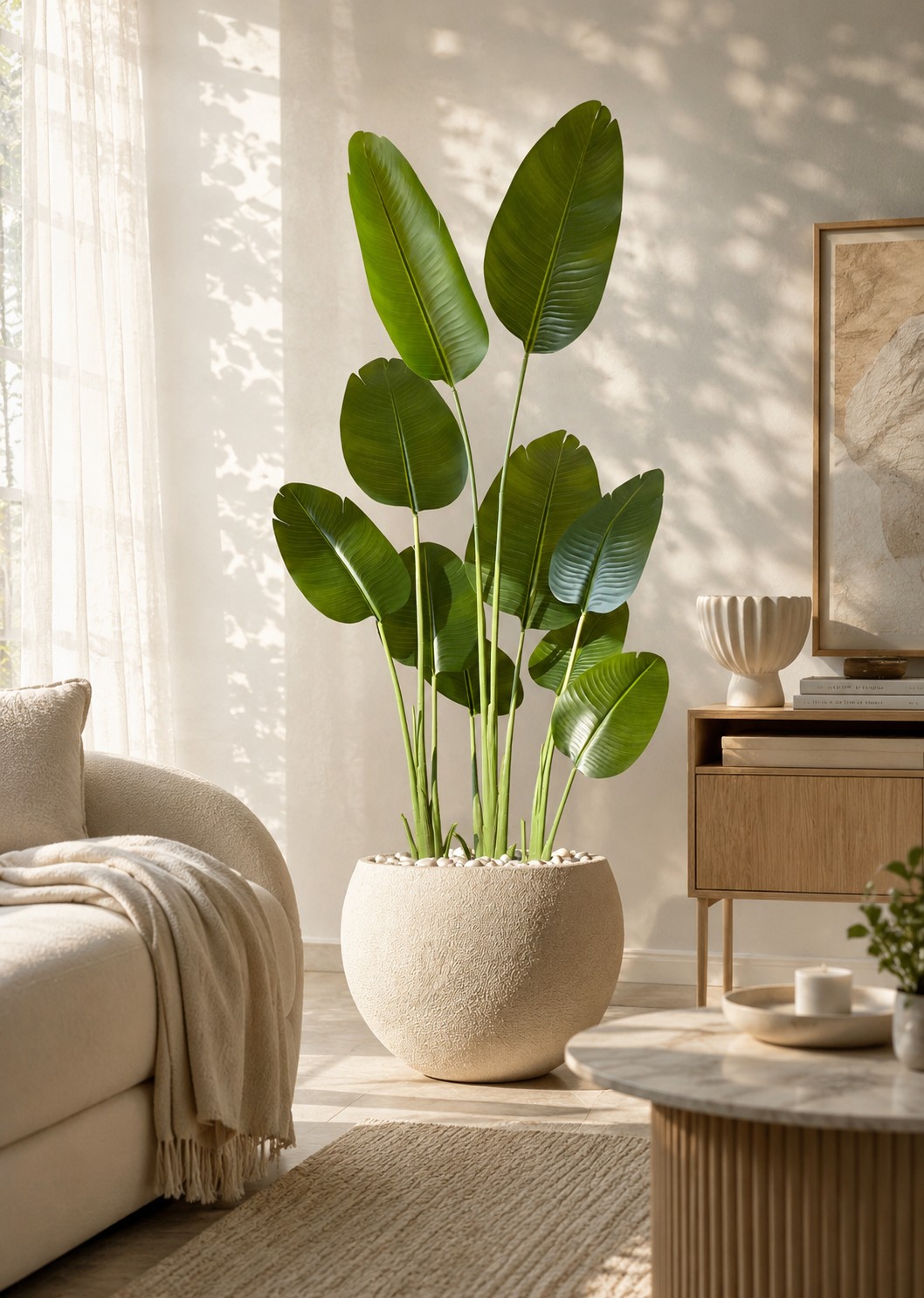 Artificial Cavendish Traveller Plant - 6 Feet