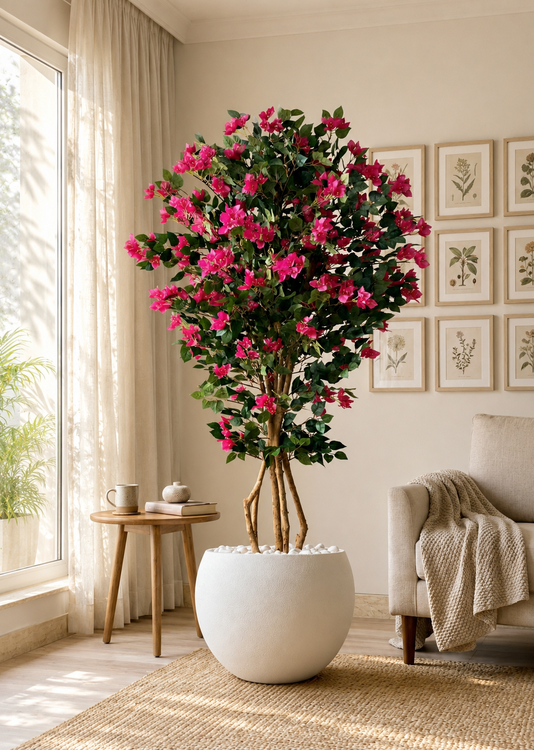 Artificial Bougainvillea Plant - 6 Feet