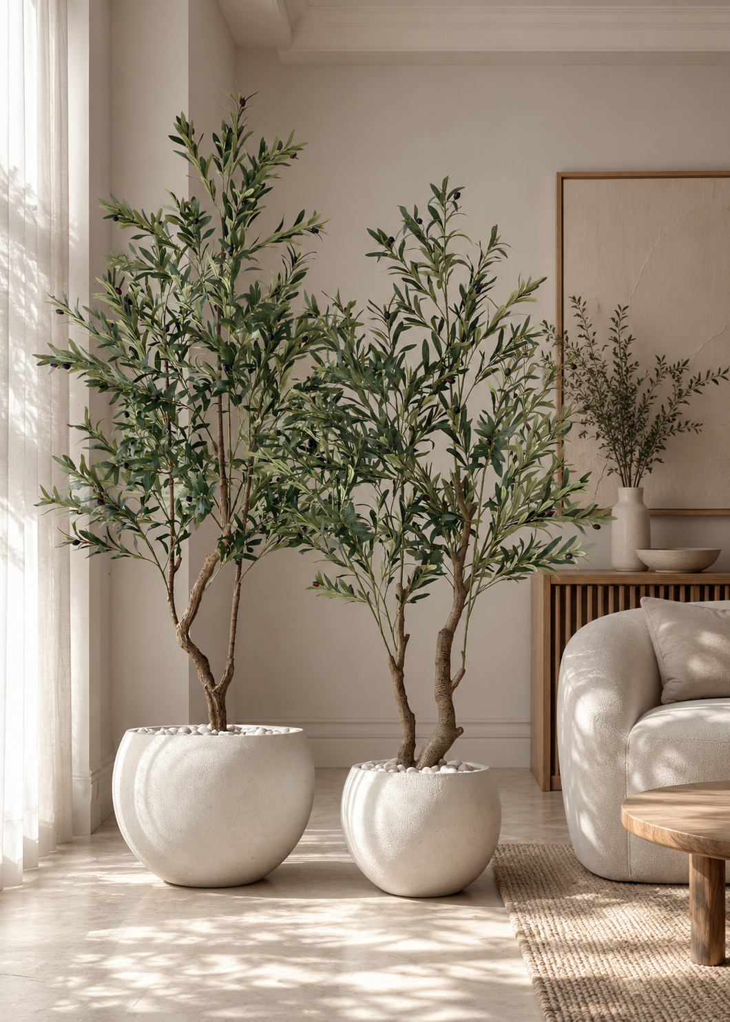 Artificial Olive Serene Plant - 6 Feet