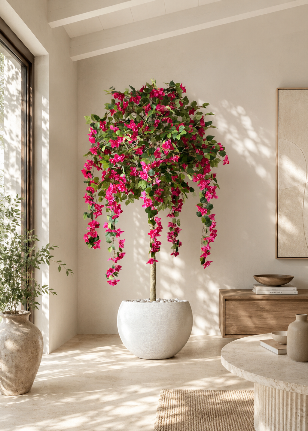 Artificial Cascade Bougainvillea Plant- 6 Feet
