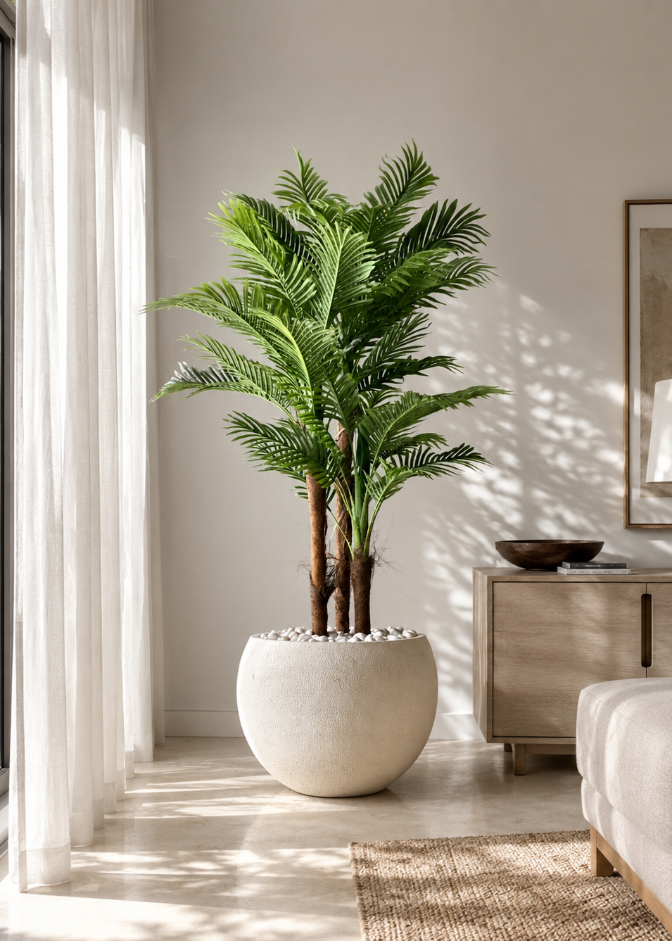 Artificial Verdant Areca Palm - 6 Feet