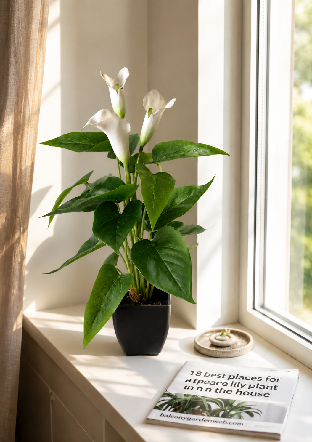 Artificial Calla Lily Plant