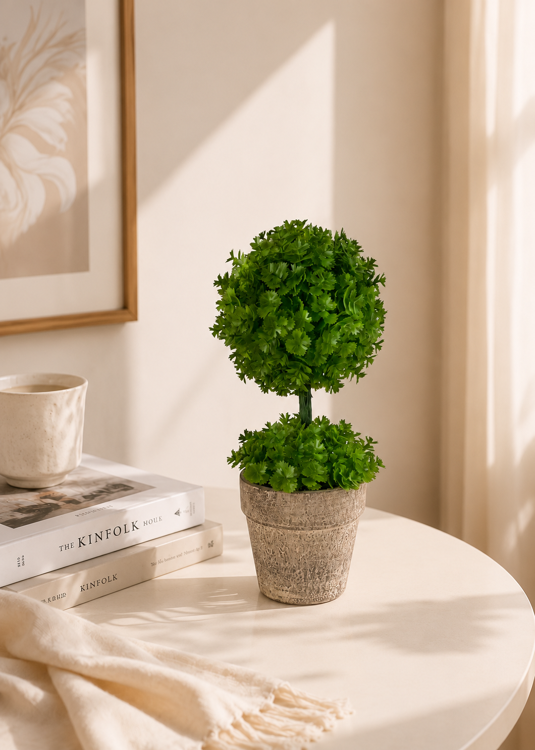 Artificial Tabletop Topiary Plant