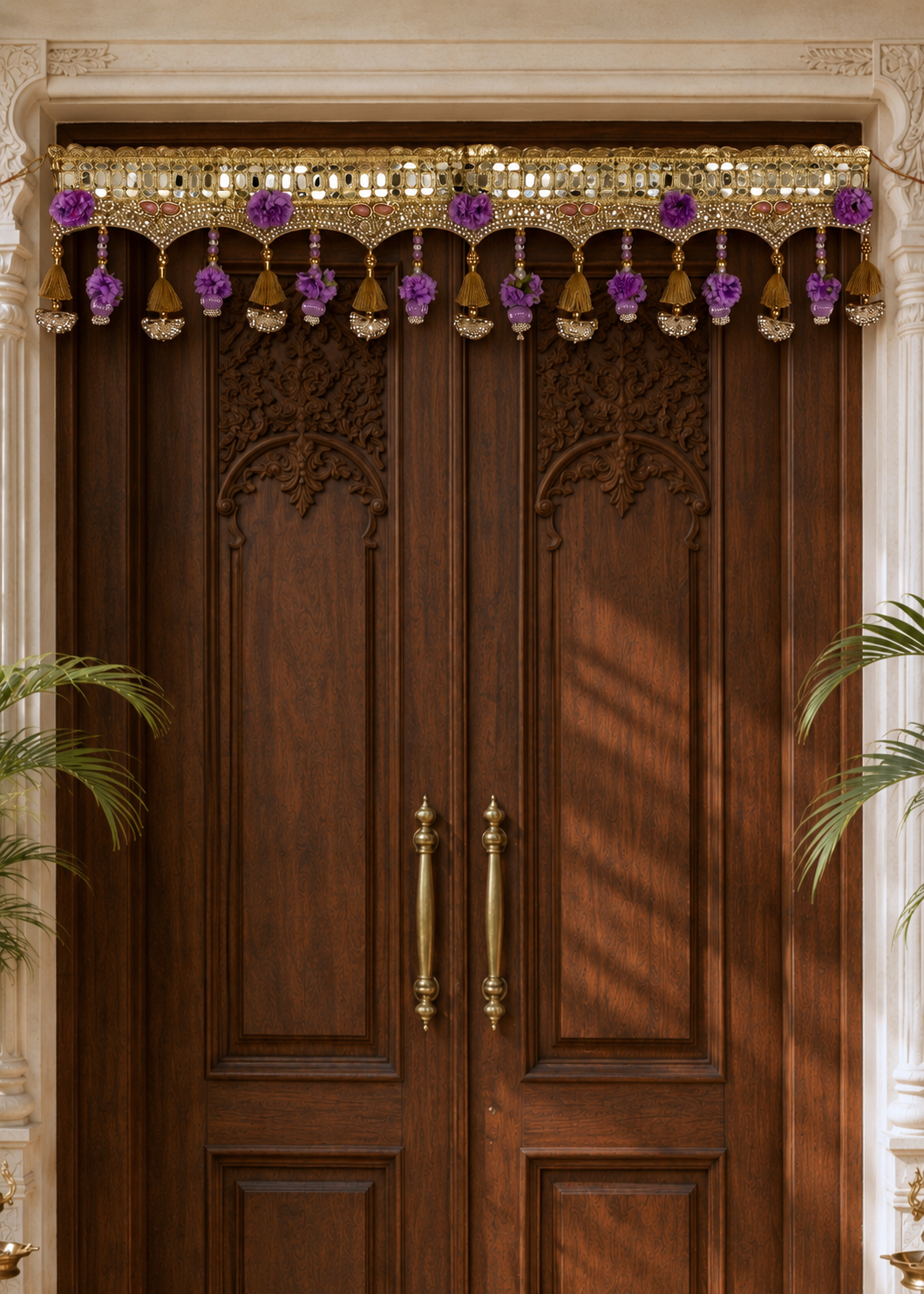 Festive Lavender Luxe Toran