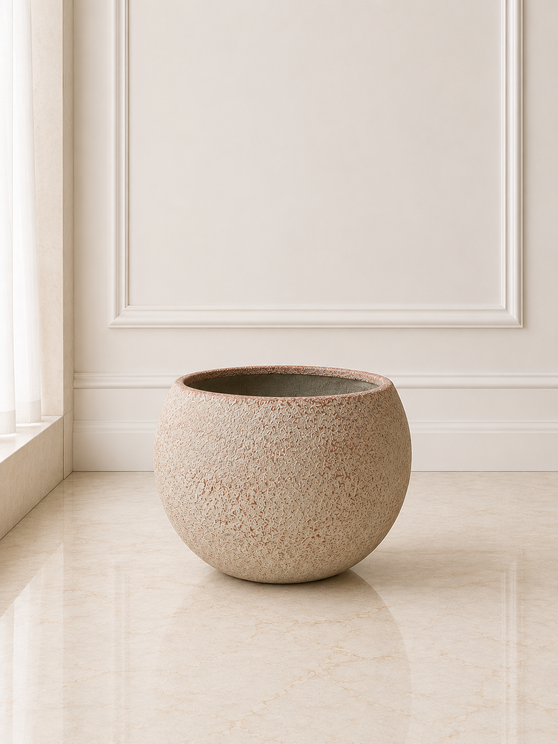 Lithos Planters - Raw Terracotta