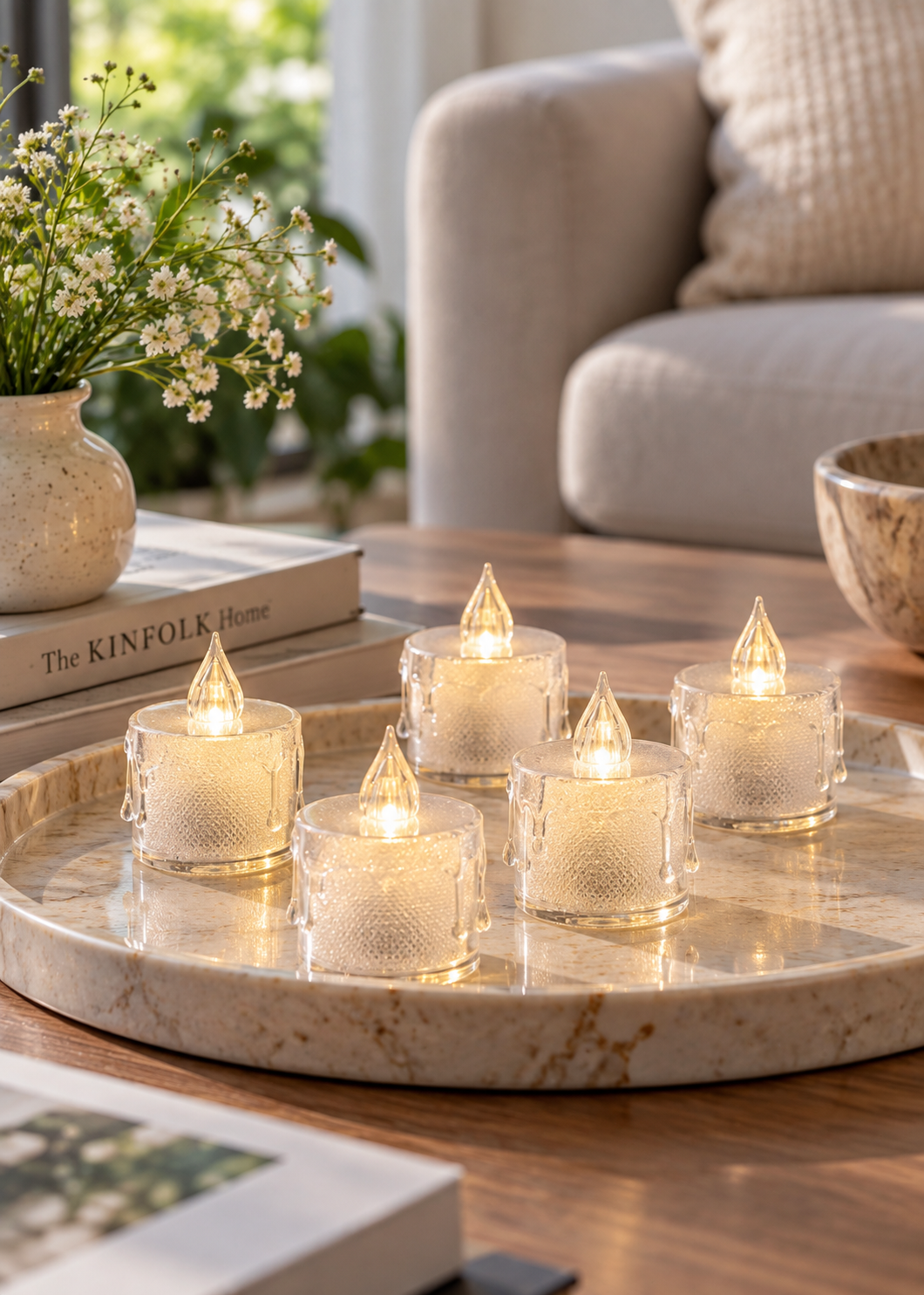 Imperial Glow LED Candle - Small (Set of 12)