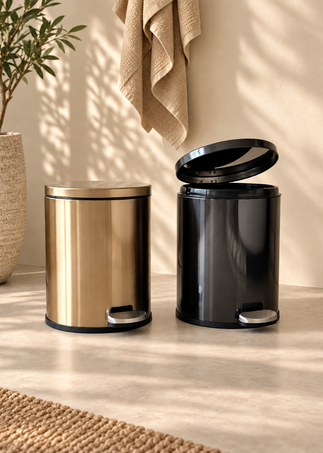 Helix Gold Dustbin - 6L