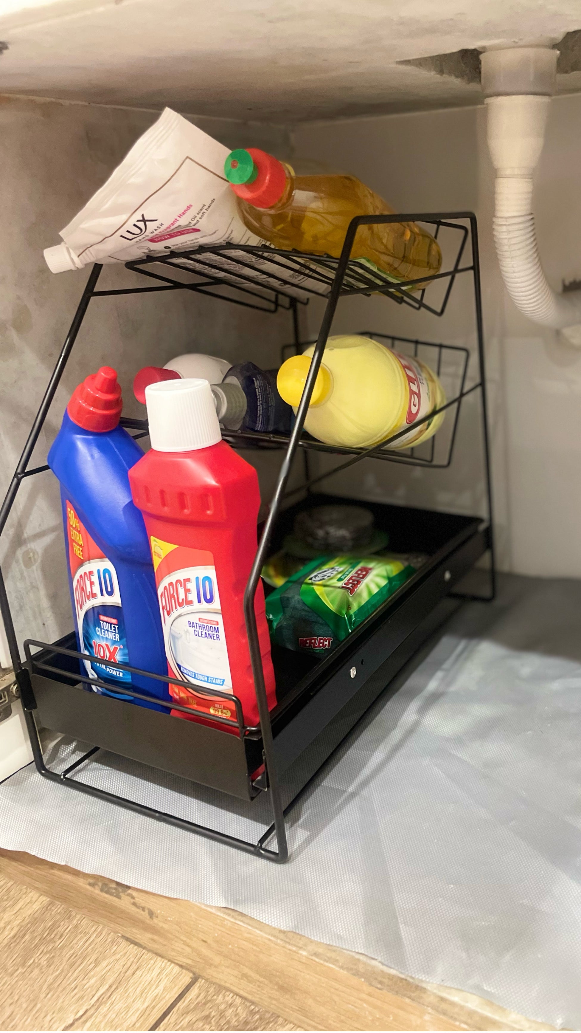 Under Sink Storage - Black
