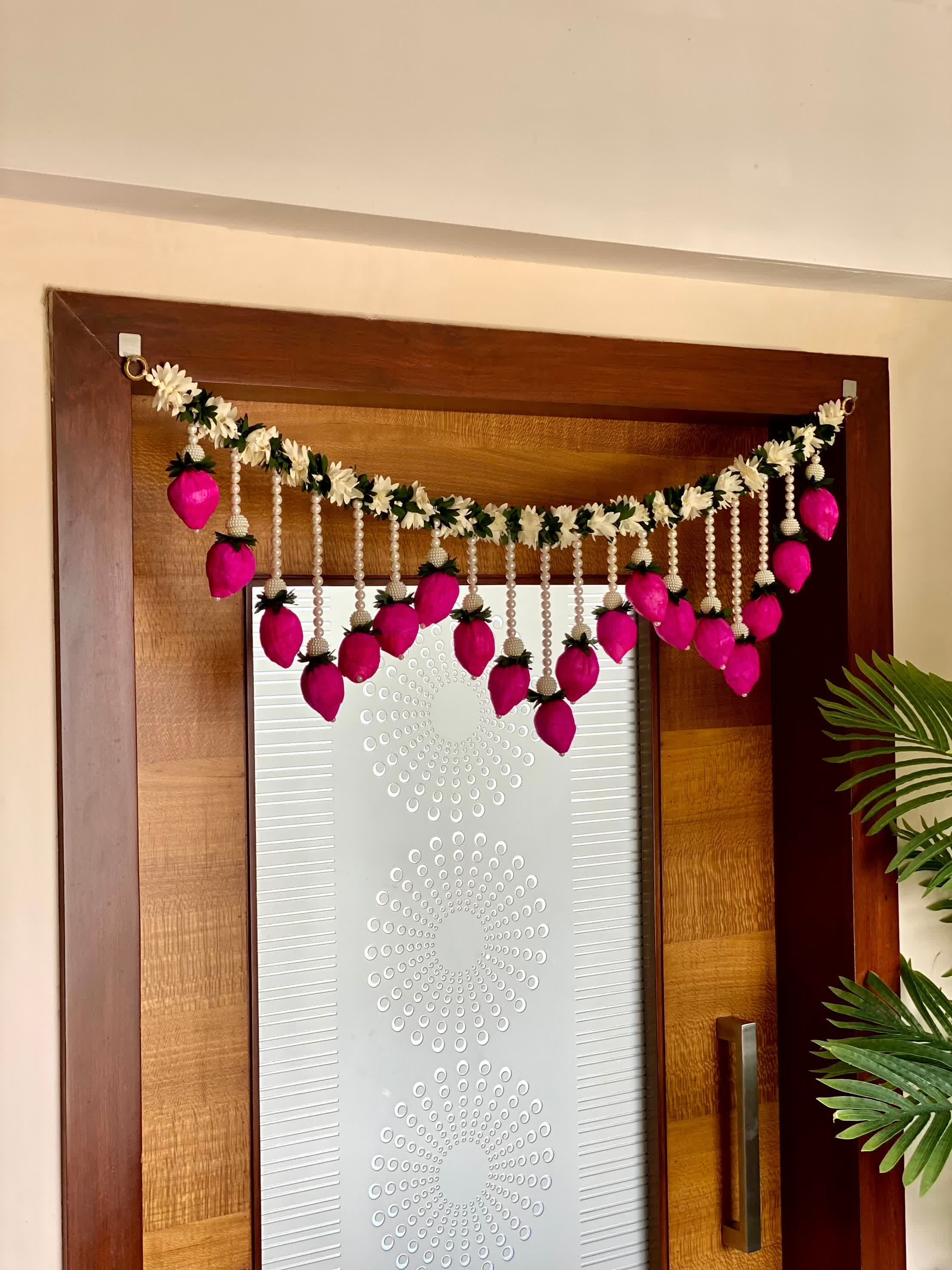 Festive Lotus Ladi Toran