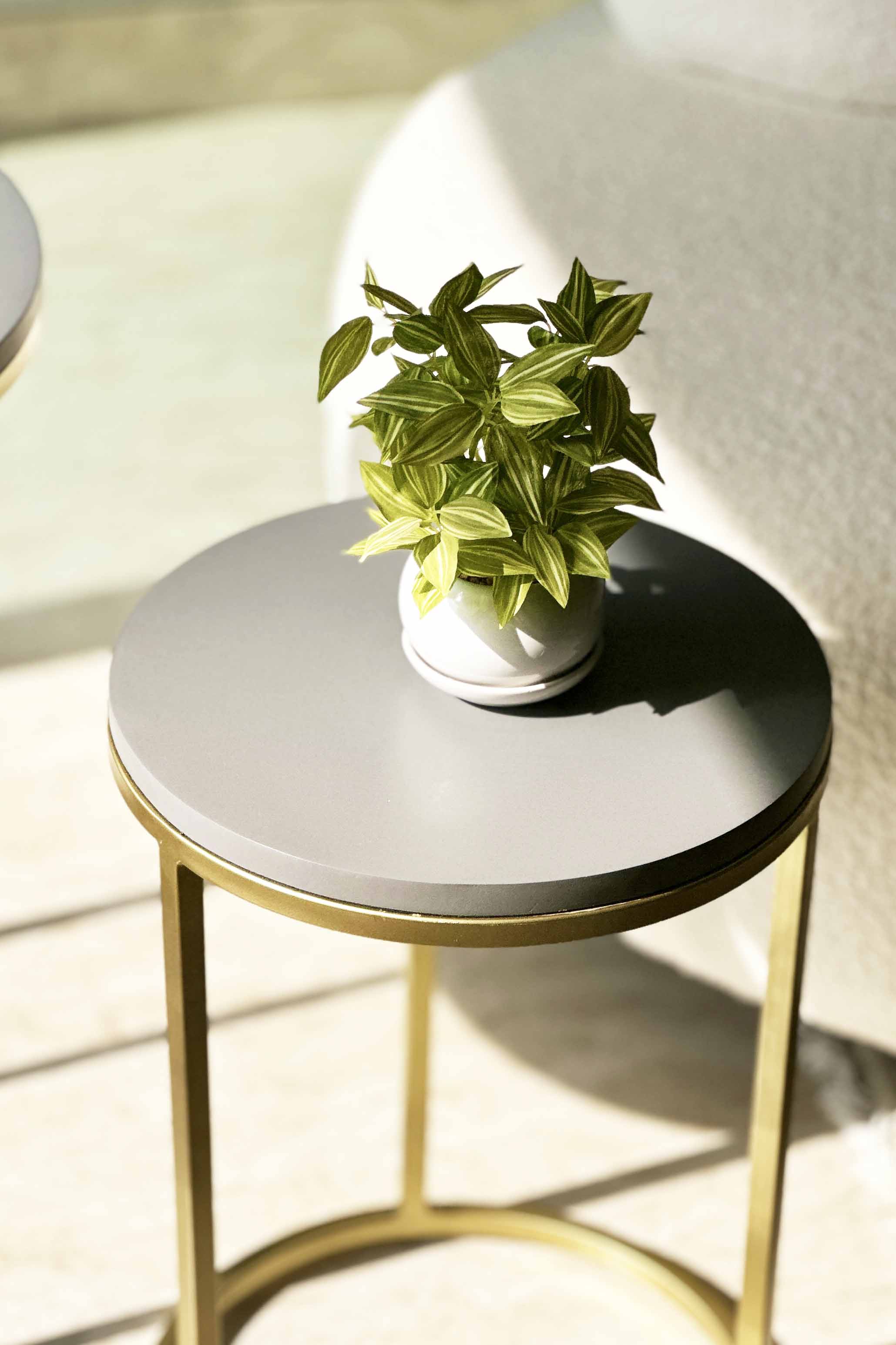 Oxford Grey Wooden Table (Set of 2)