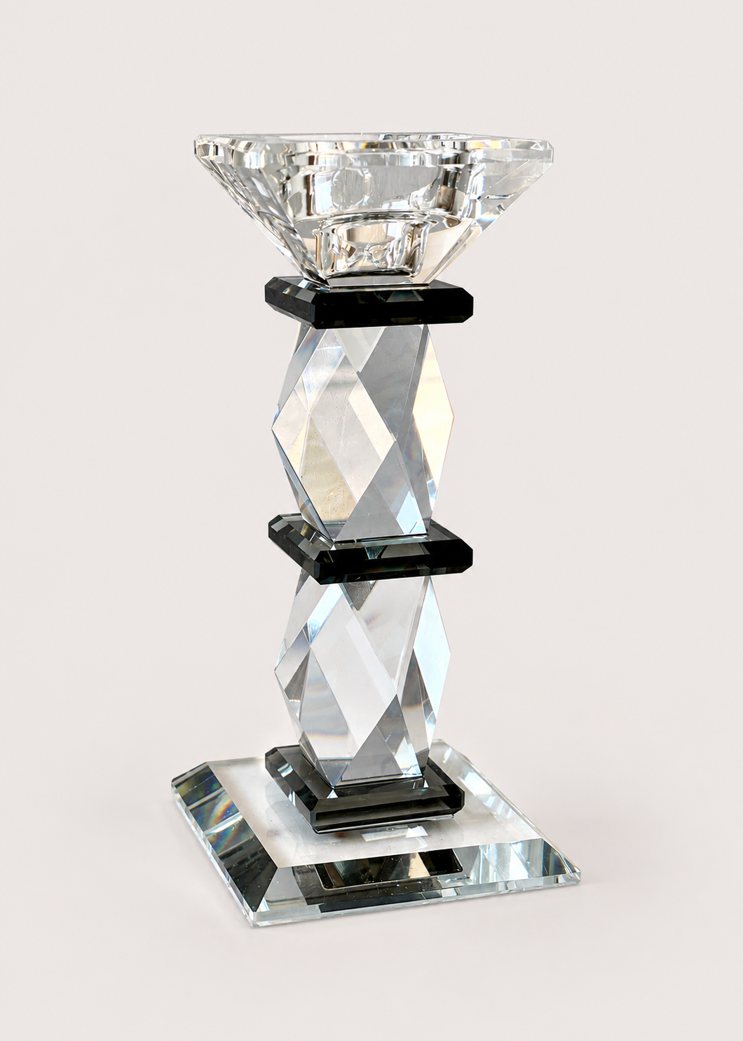Black Axis Candle Stand - Medium