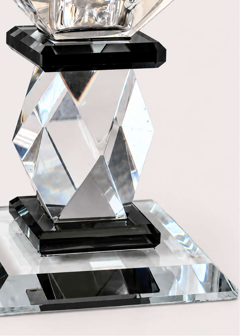 Black Axis Candle Stand - Small