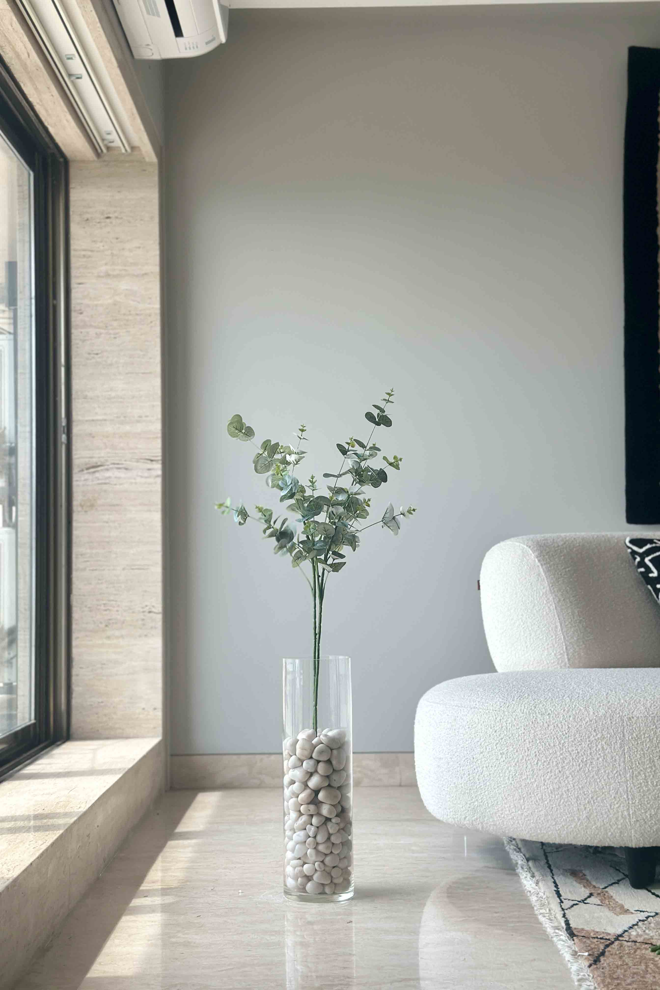 Artificial Eucalyptus Plant - 3 Feet (Set Of 2)
