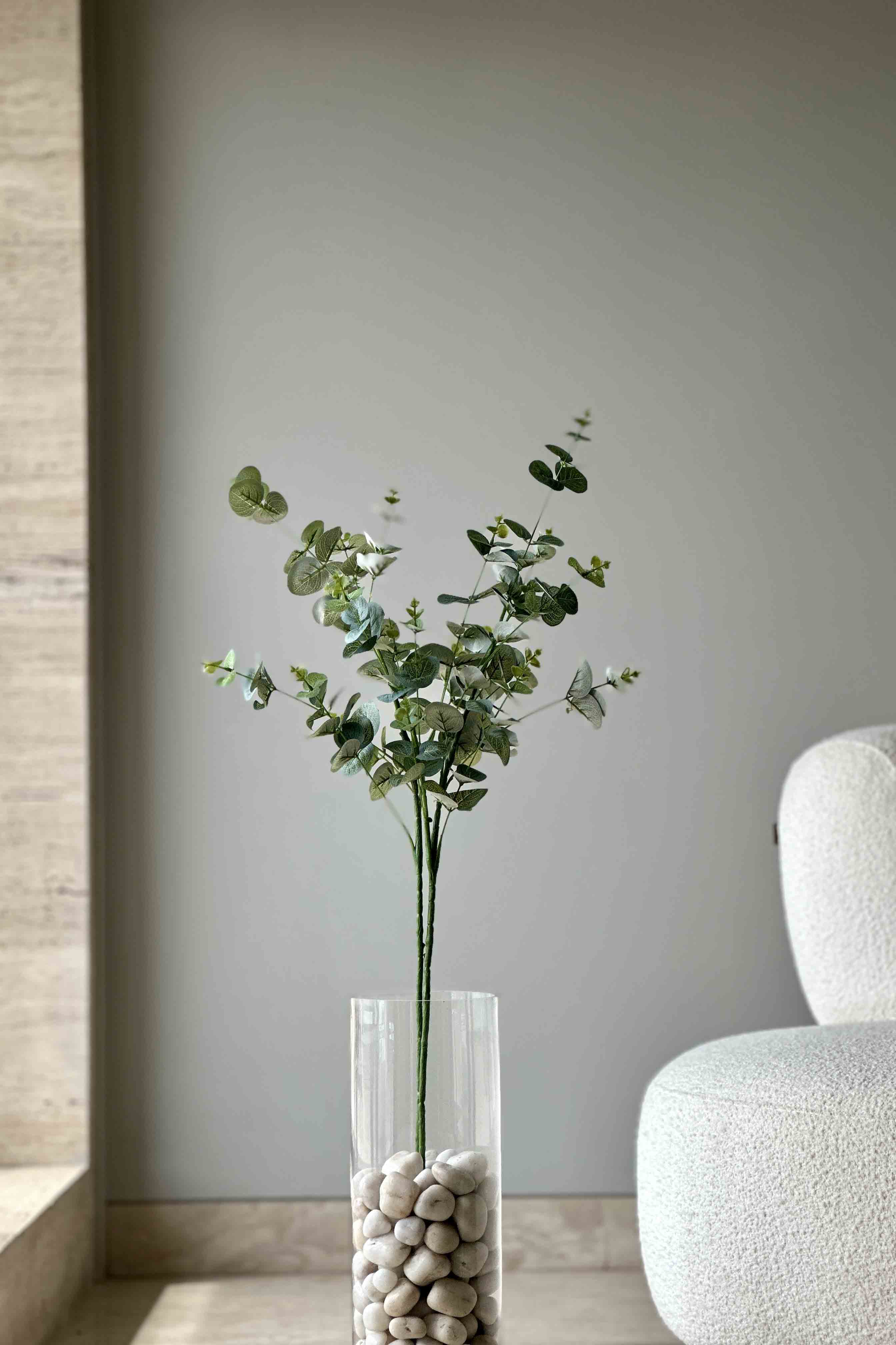 Artificial Eucalyptus Plant - 3 Feet (Set Of 2)