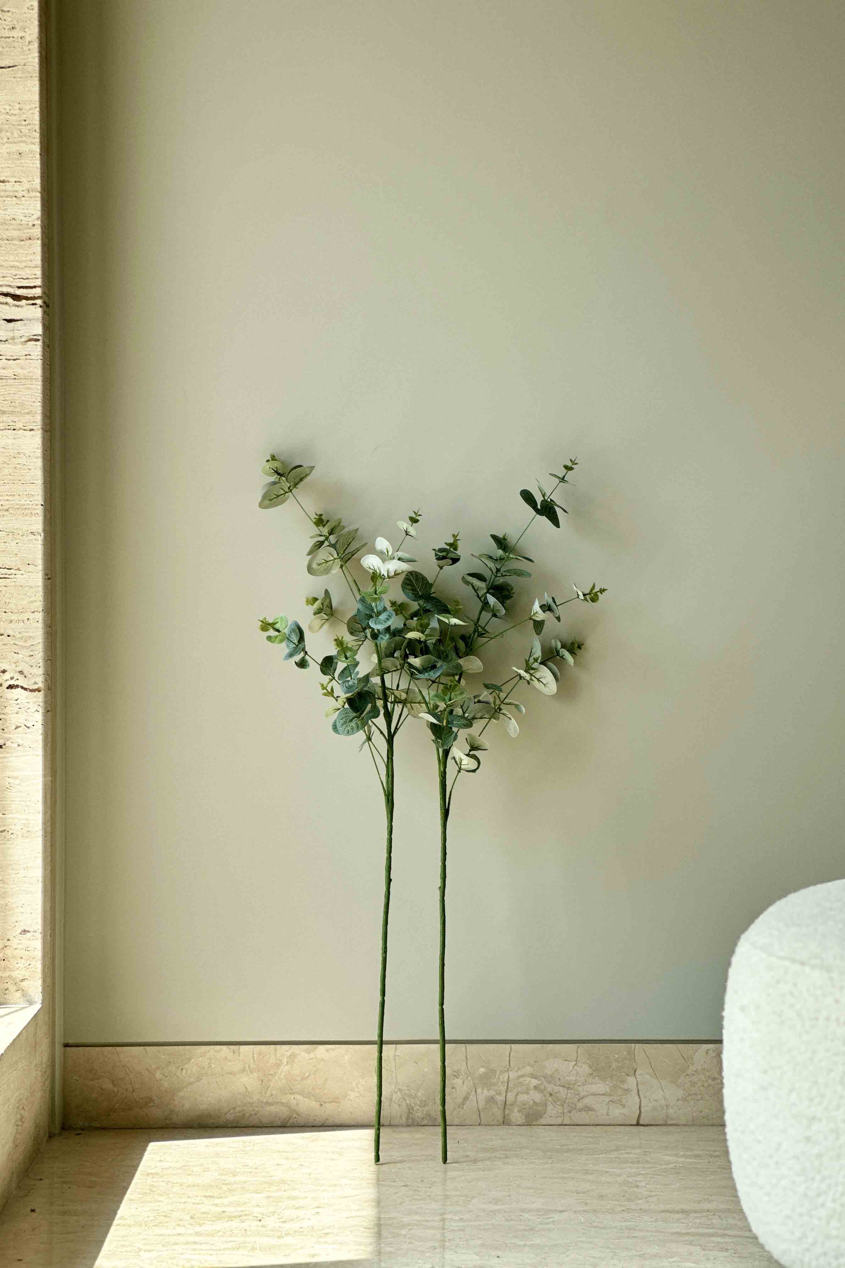 Artificial Eucalyptus Plant - 3 Feet (Set Of 2)