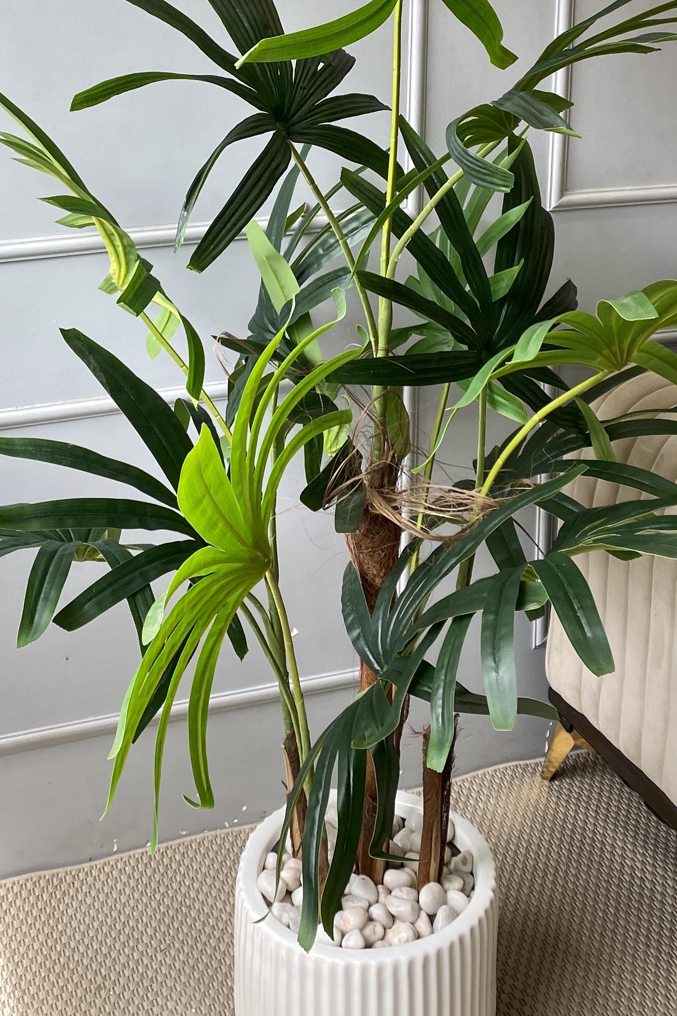 Artificial Raphis Palm Sticks - 4.5 Feet