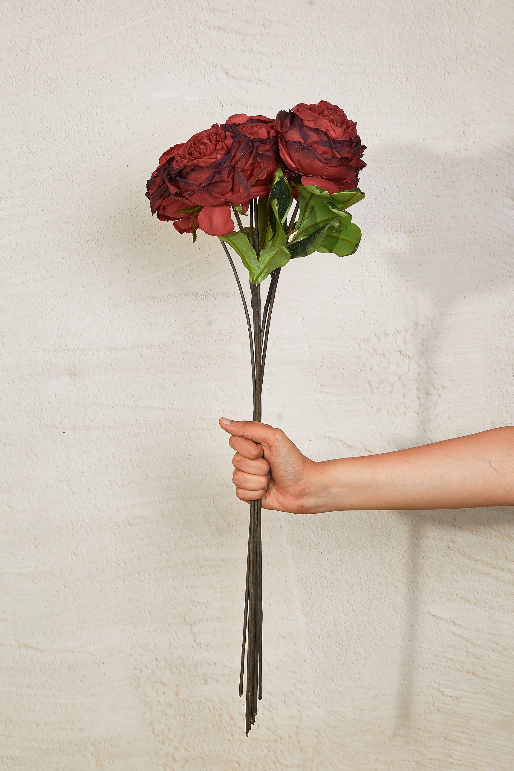Artificial Red Rose Bunch