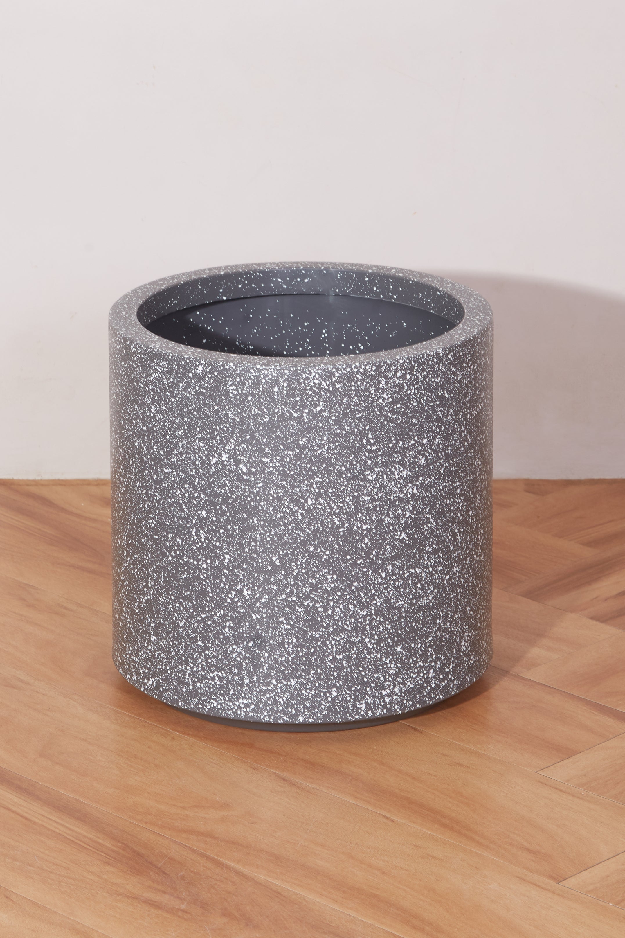 Black Speckled Planter - Large