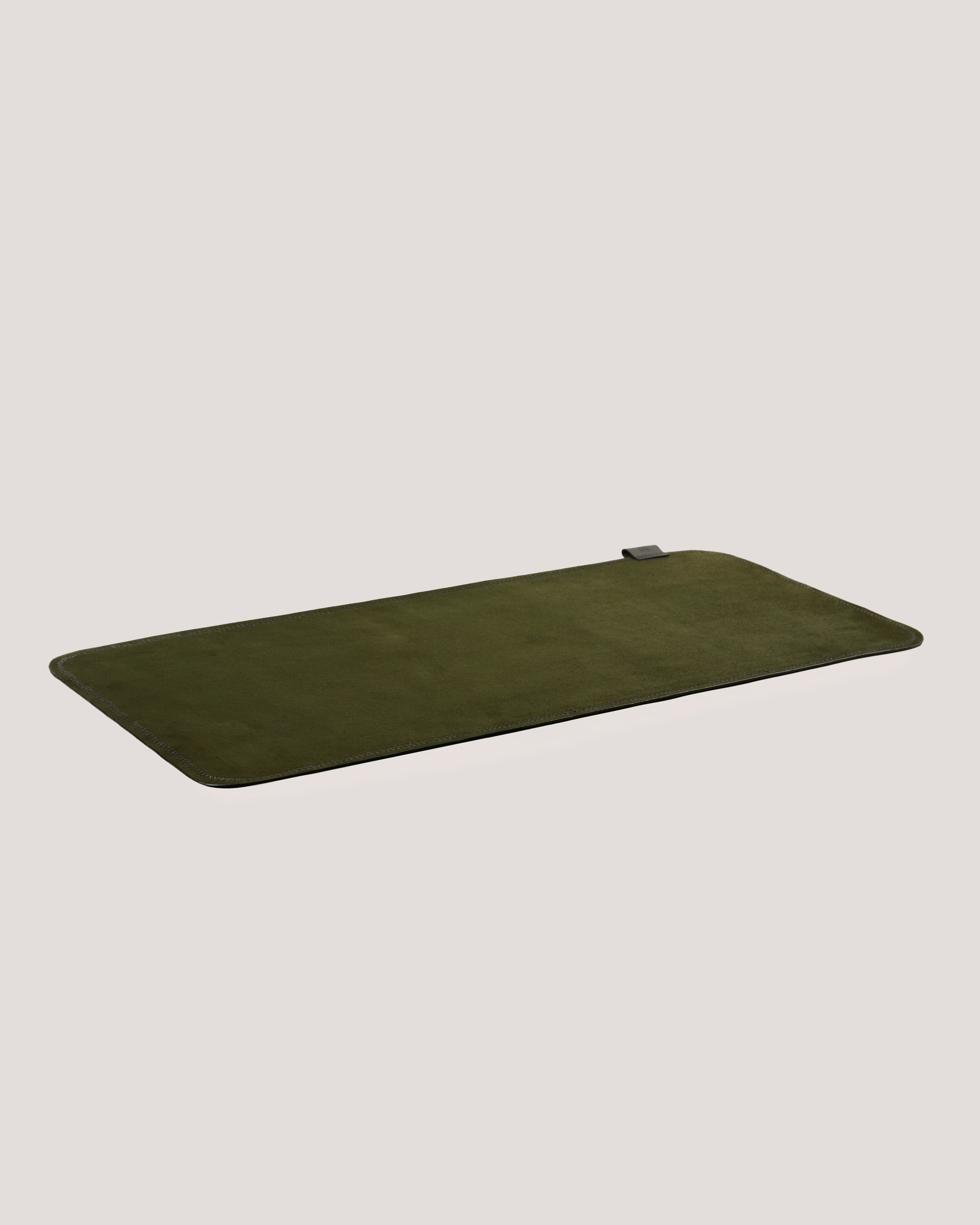 Suede Desk Rug Pro (Olive)