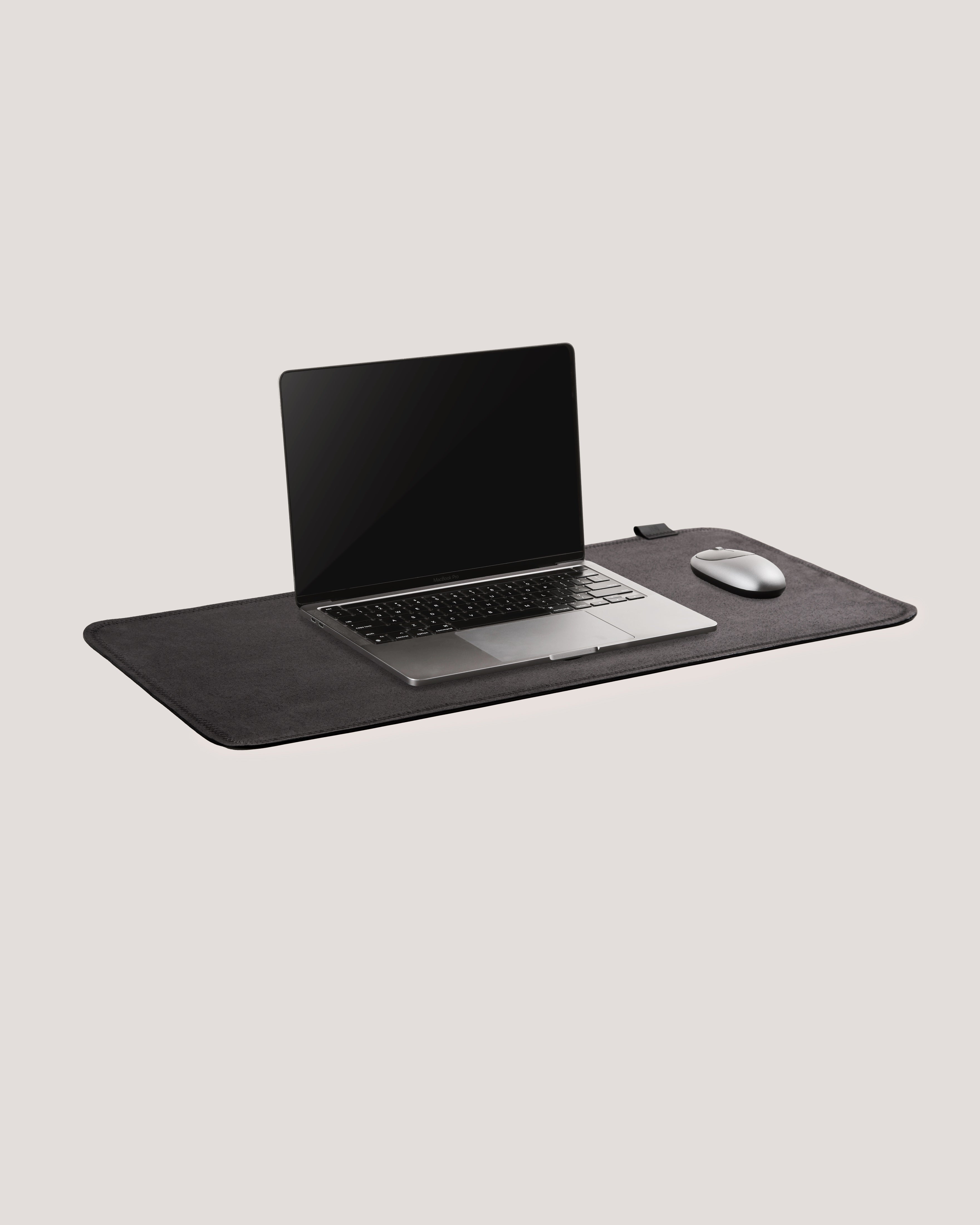 Suede Desk Rug Pro (Olive)