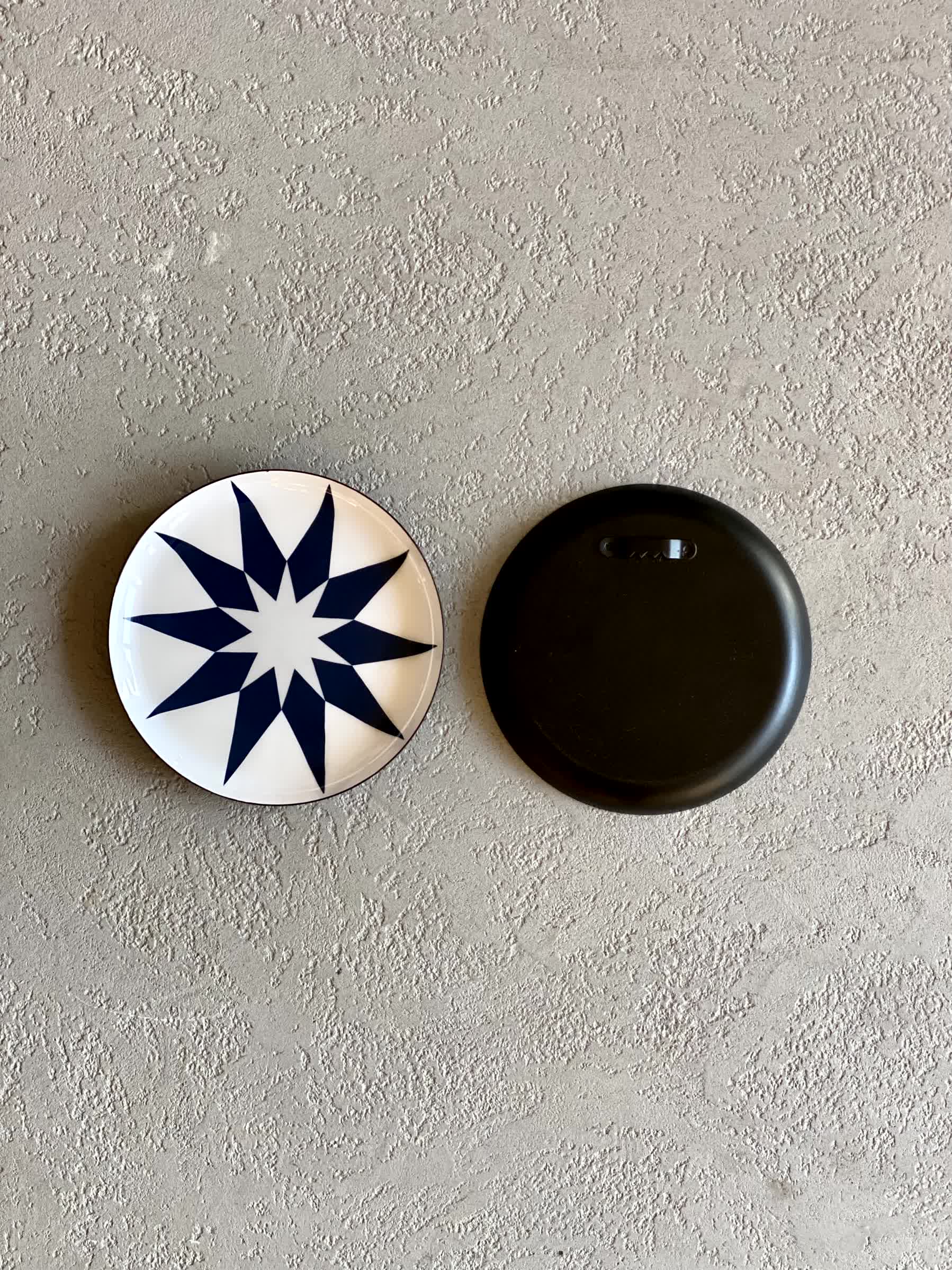 Indigo Wall Plates (Set of 6)