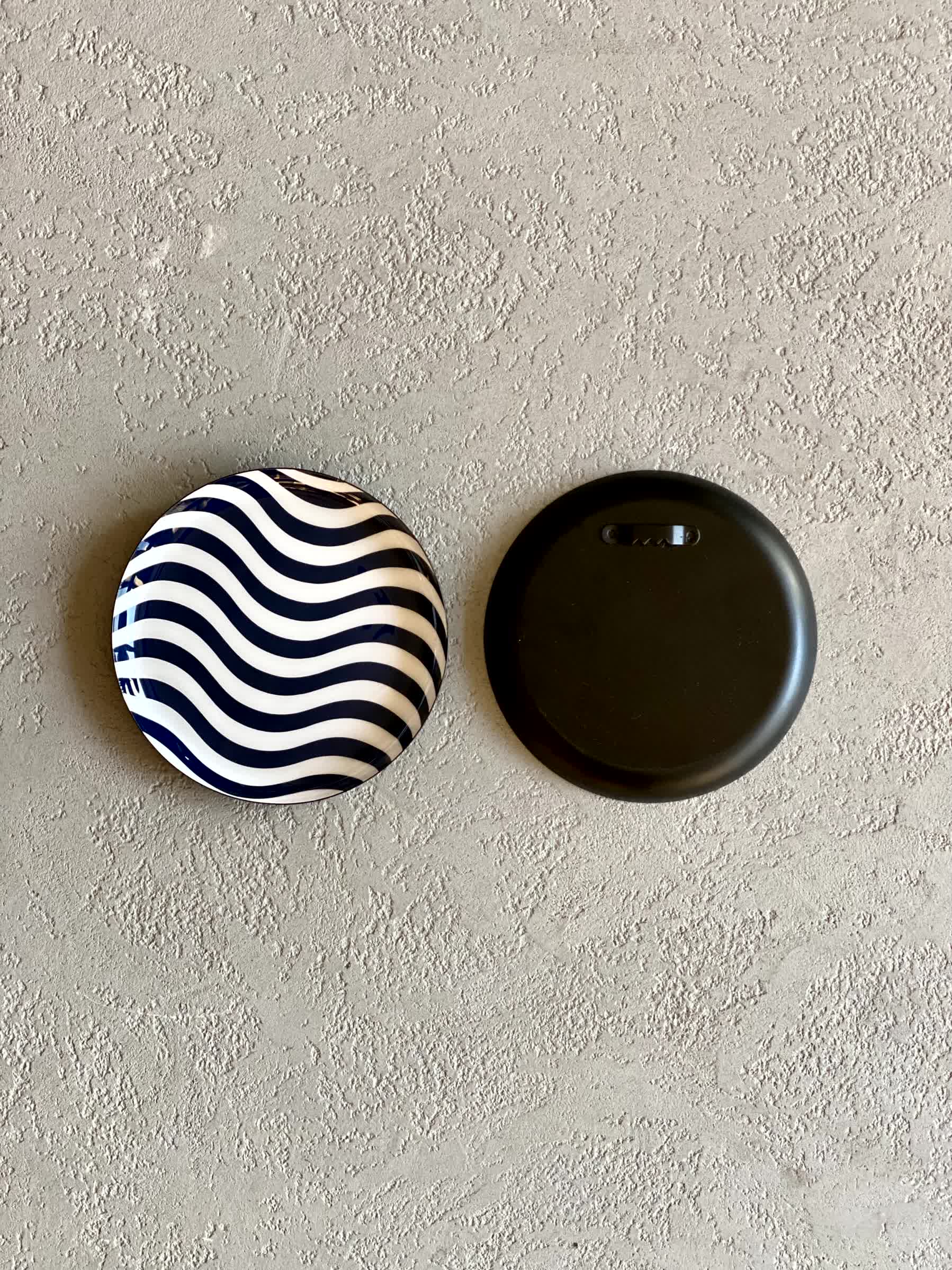 Indigo Wall Plates (Set of 3)