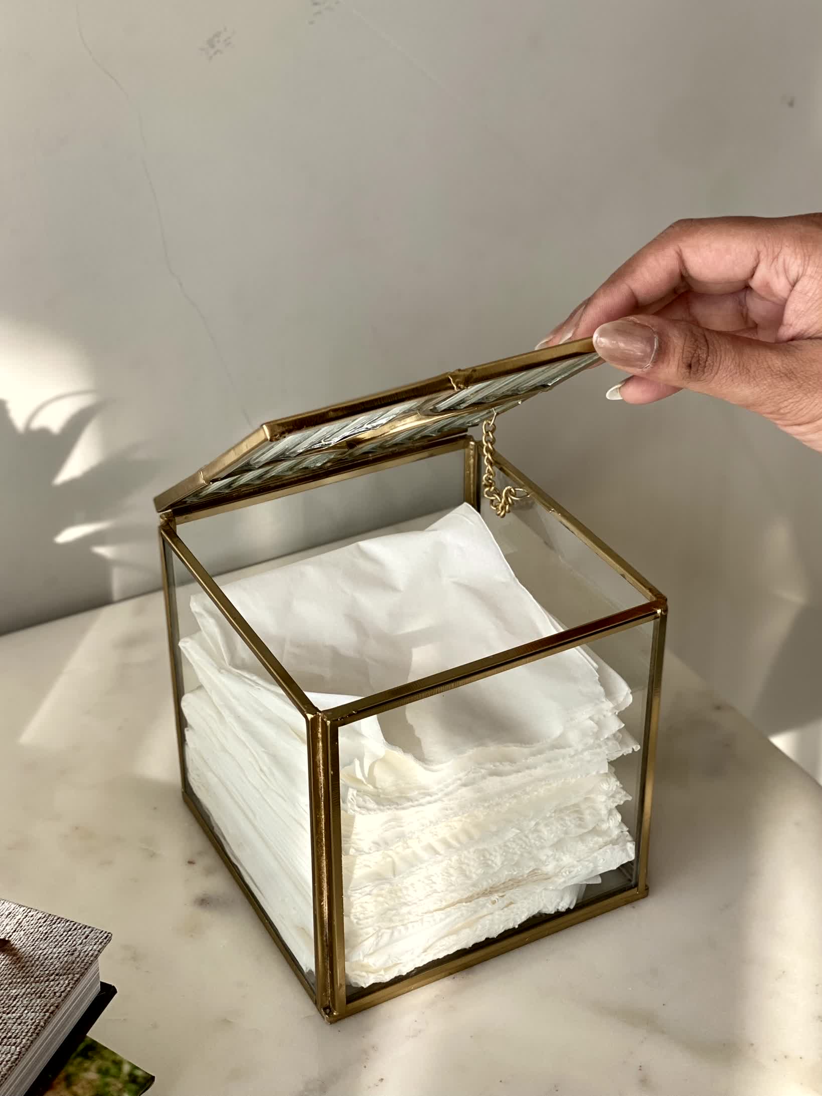 Milan Square Tissue Box