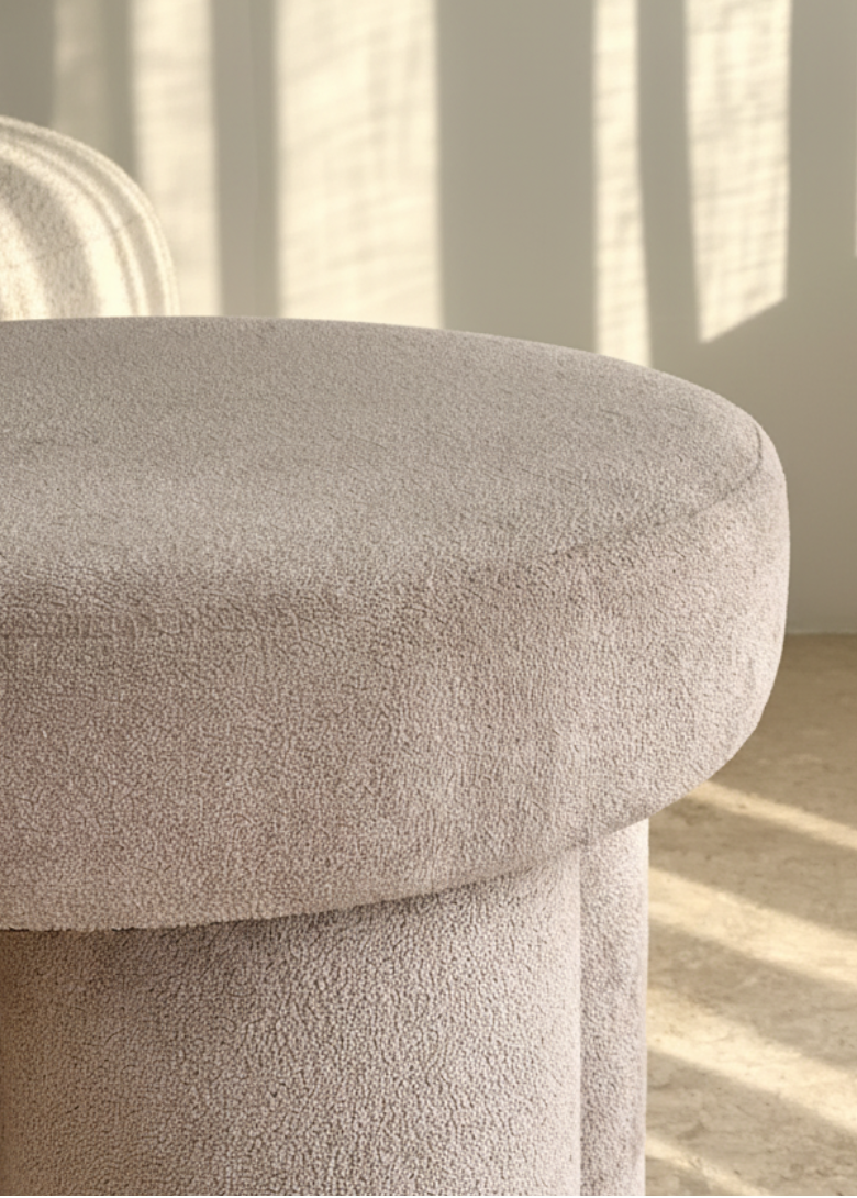 Derby Pouffe - Beige