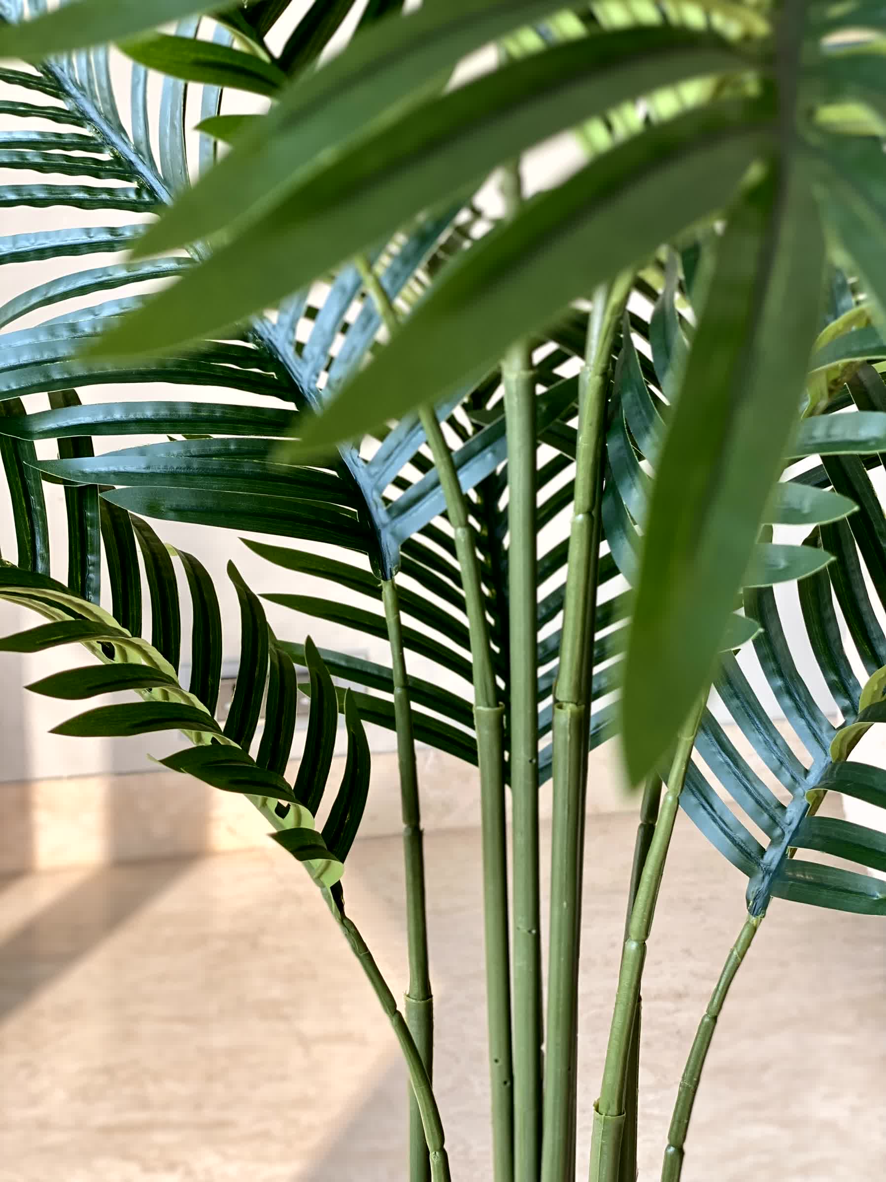 Artificial Areca Palm Plant + Pot - 4.5 Feet