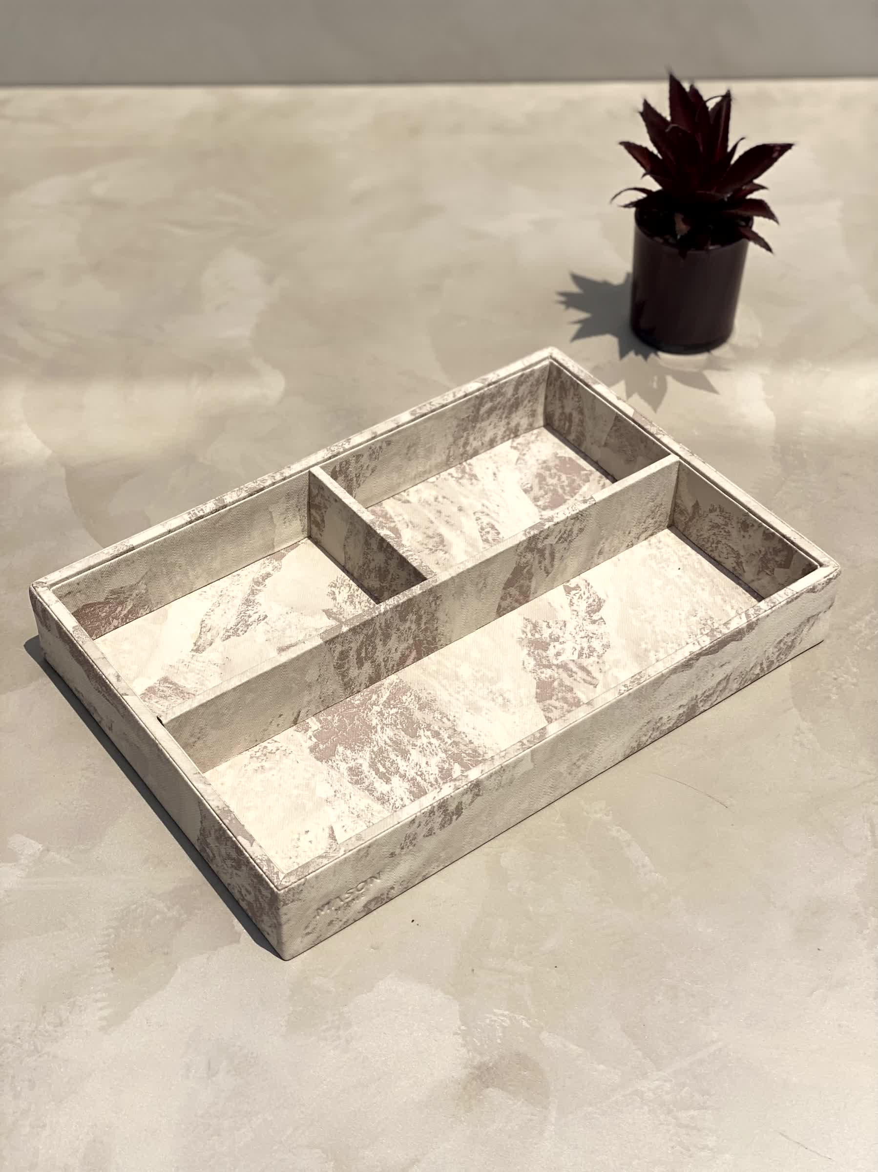 Indo Latte Organizer Tray - 3 Slots